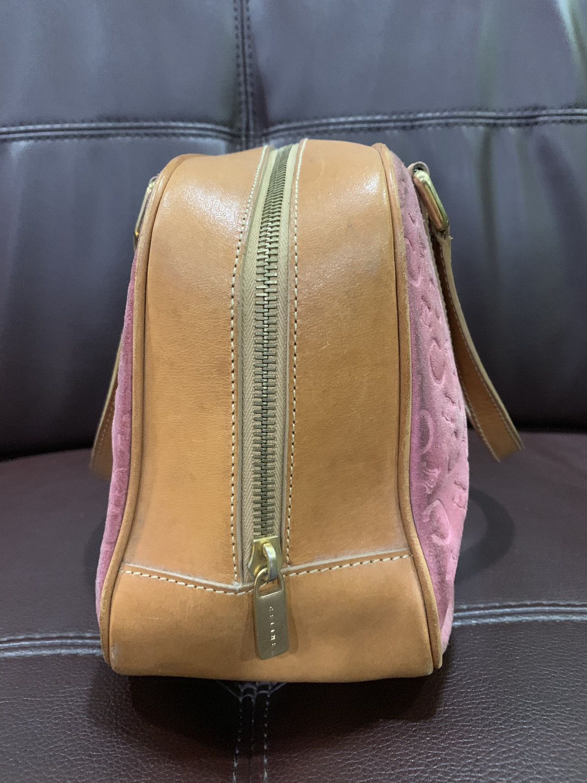 Celine Authentic Celine Vintage Handbag Mini Boston Bag Size ONE SIZE - 4 Thumbnail
