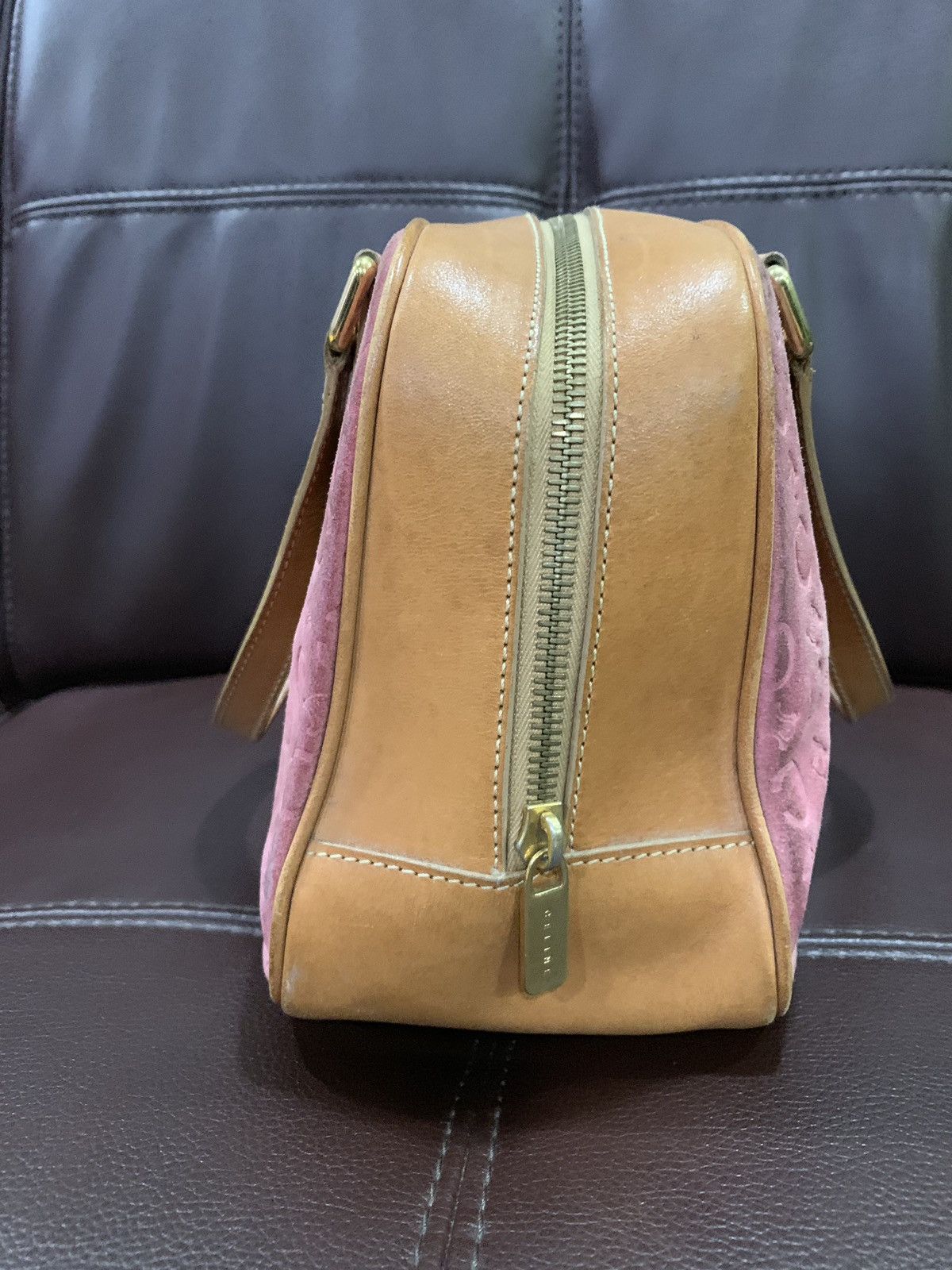 Celine Authentic Celine Vintage Handbag Mini Boston Bag Size ONE SIZE - 3 Thumbnail