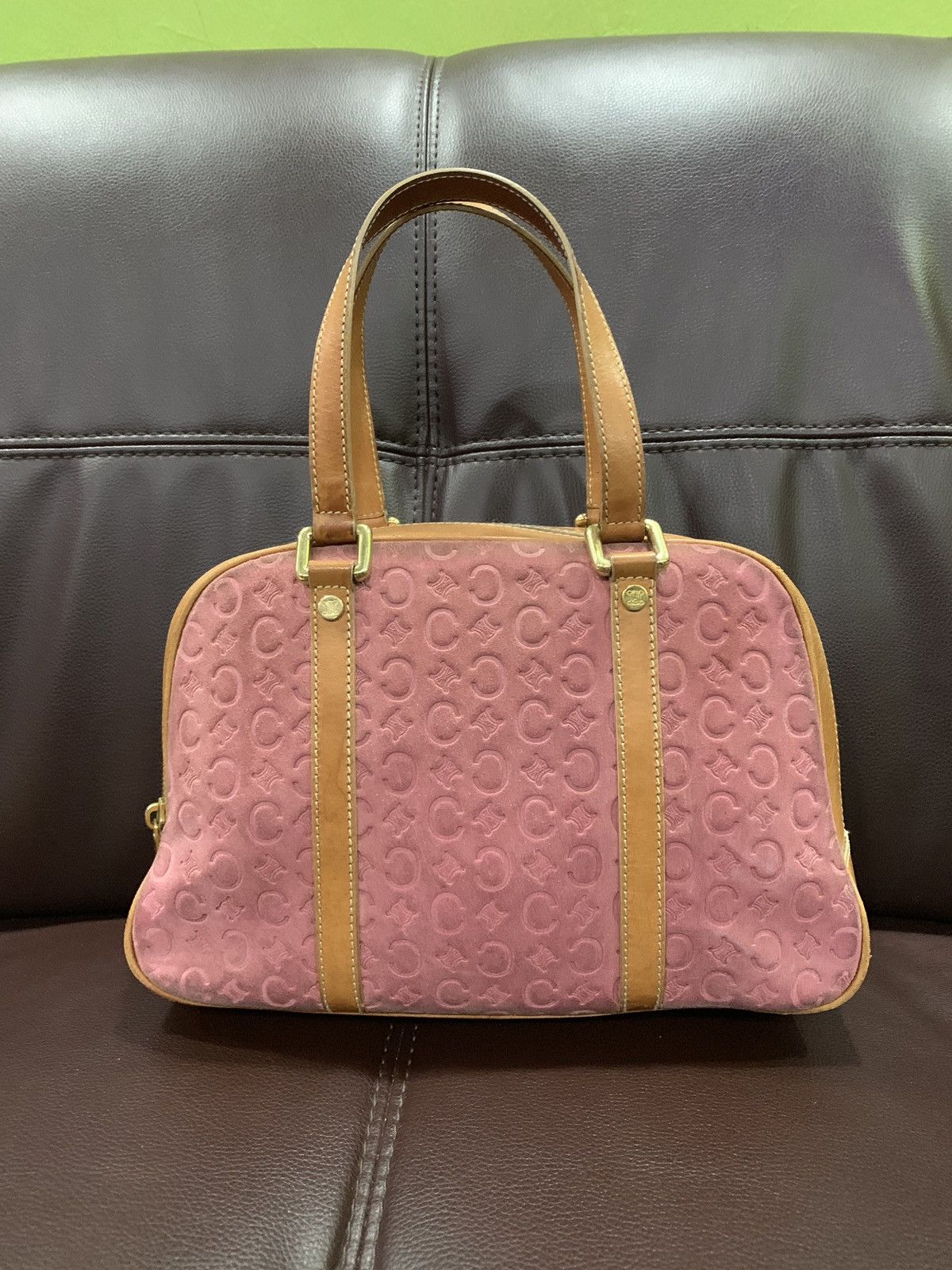 Celine Authentic Celine Vintage Handbag Mini Boston Bag Size ONE SIZE - 2 Thumbnail