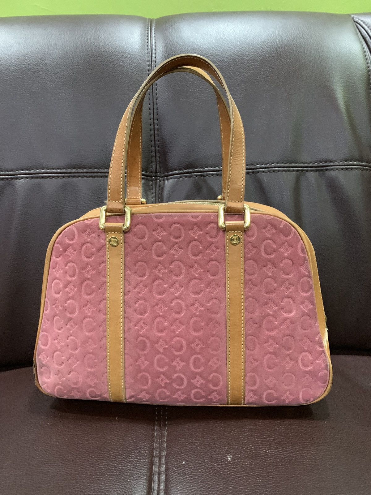 Celine Authentic Celine Vintage Handbag Mini Boston Bag Size ONE SIZE - 1 Thumbnail