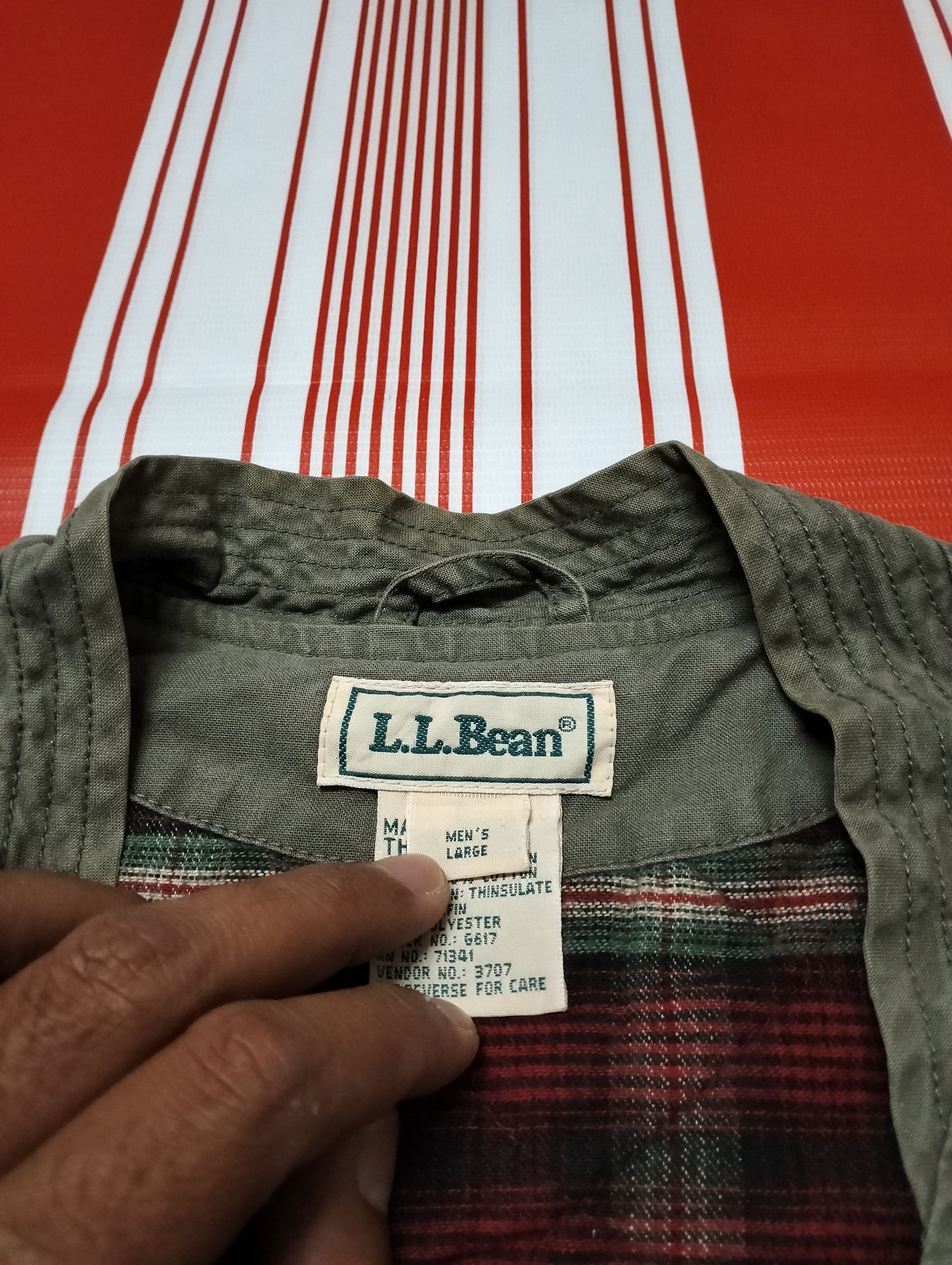 L.L. Bean × Vintage Vintage L.L Bean Tactical Vest Size US L / EU 52-54 / 3 - 3 Thumbnail