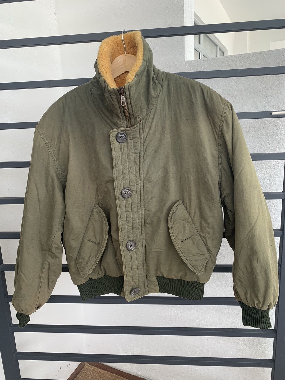 Iceberg Authentic vintage ICEBERG motorcycle bomber jacket Size US XL / EU 56 / 4 - 2 Thumbnail
