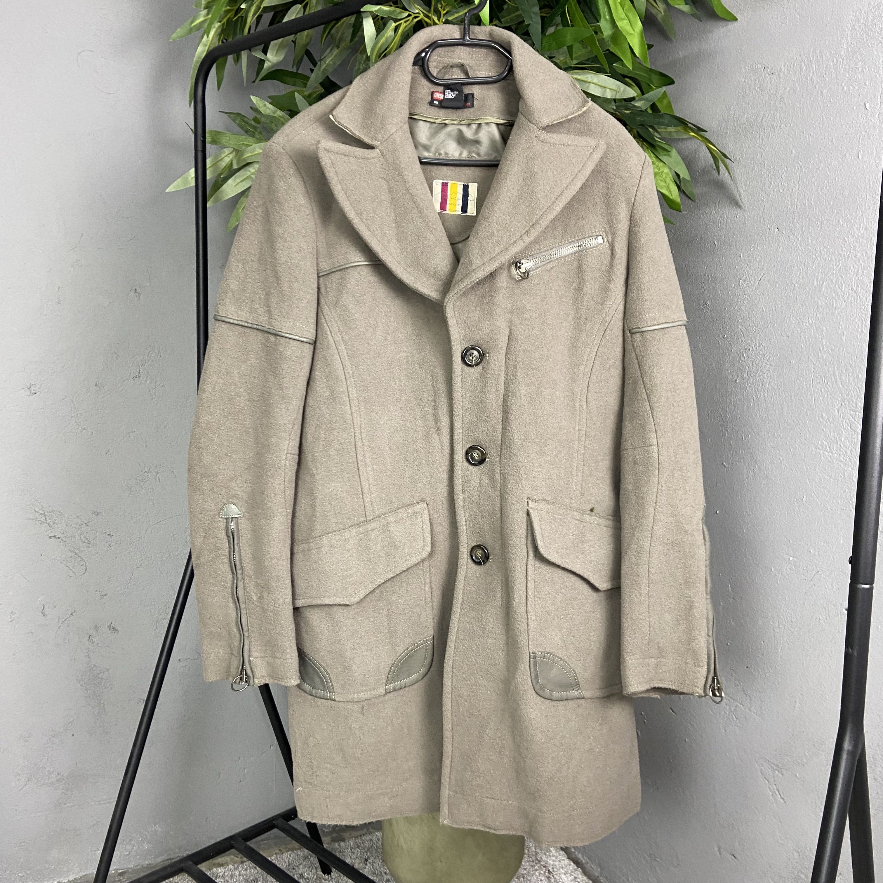 Diesel ARCHIVE DIESEL WOOL COAT Size US L / EU 52-54 / 3 - 2 Thumbnail