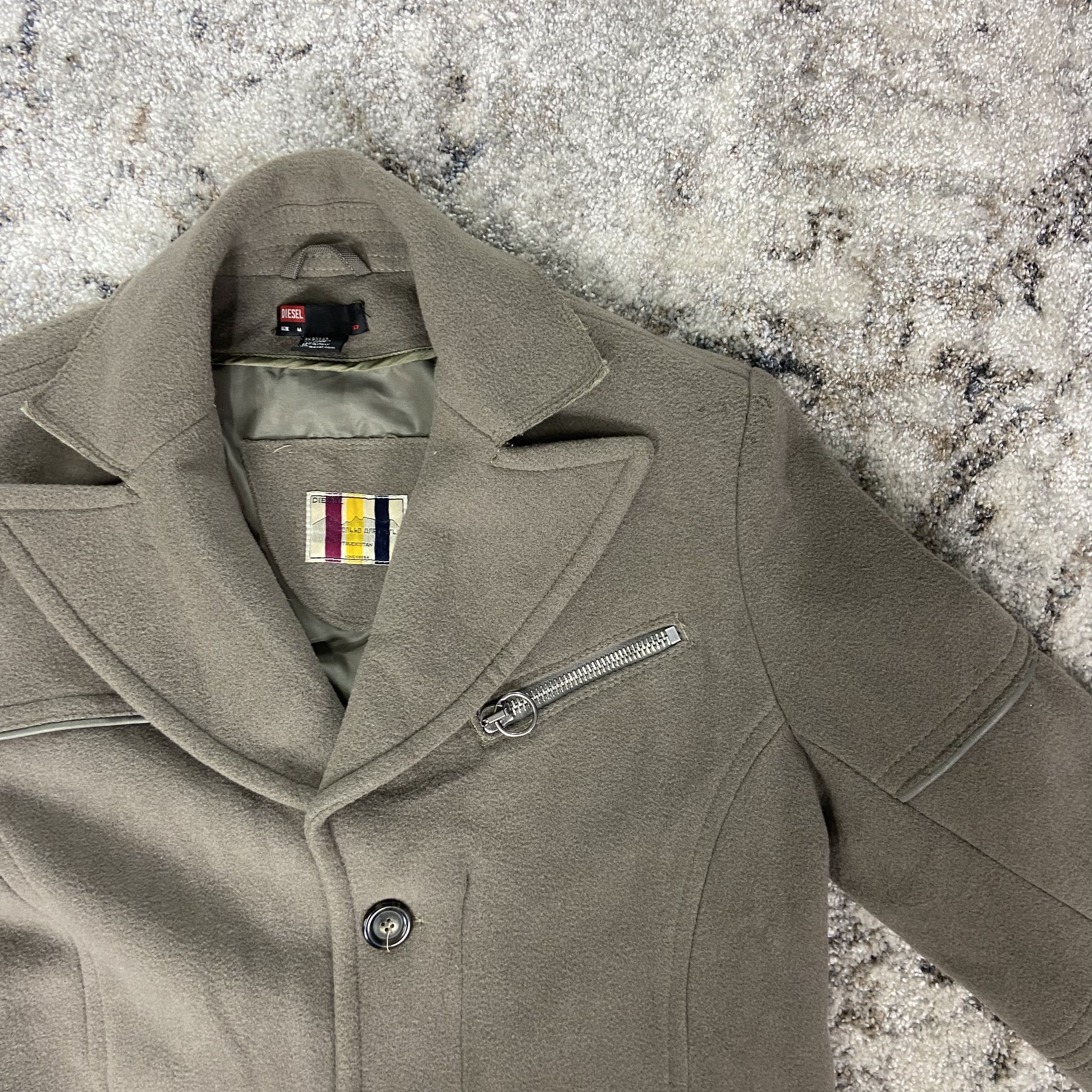 Diesel ARCHIVE DIESEL WOOL COAT Size US L / EU 52-54 / 3 - 11 Thumbnail