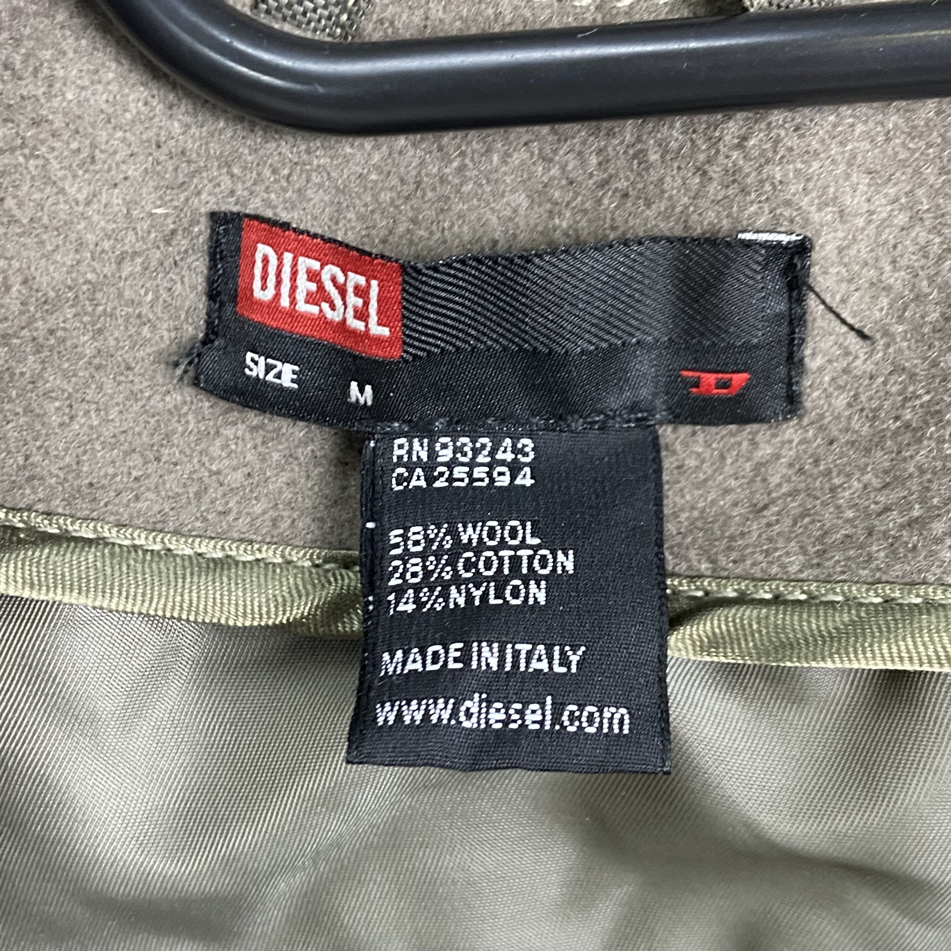 Diesel ARCHIVE DIESEL WOOL COAT Size US L / EU 52-54 / 3 - 5 Thumbnail