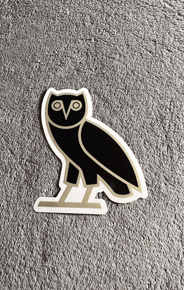 October's Very Own *RARE* OVO OWL STICKER Size ONE SIZE - 1 Preview