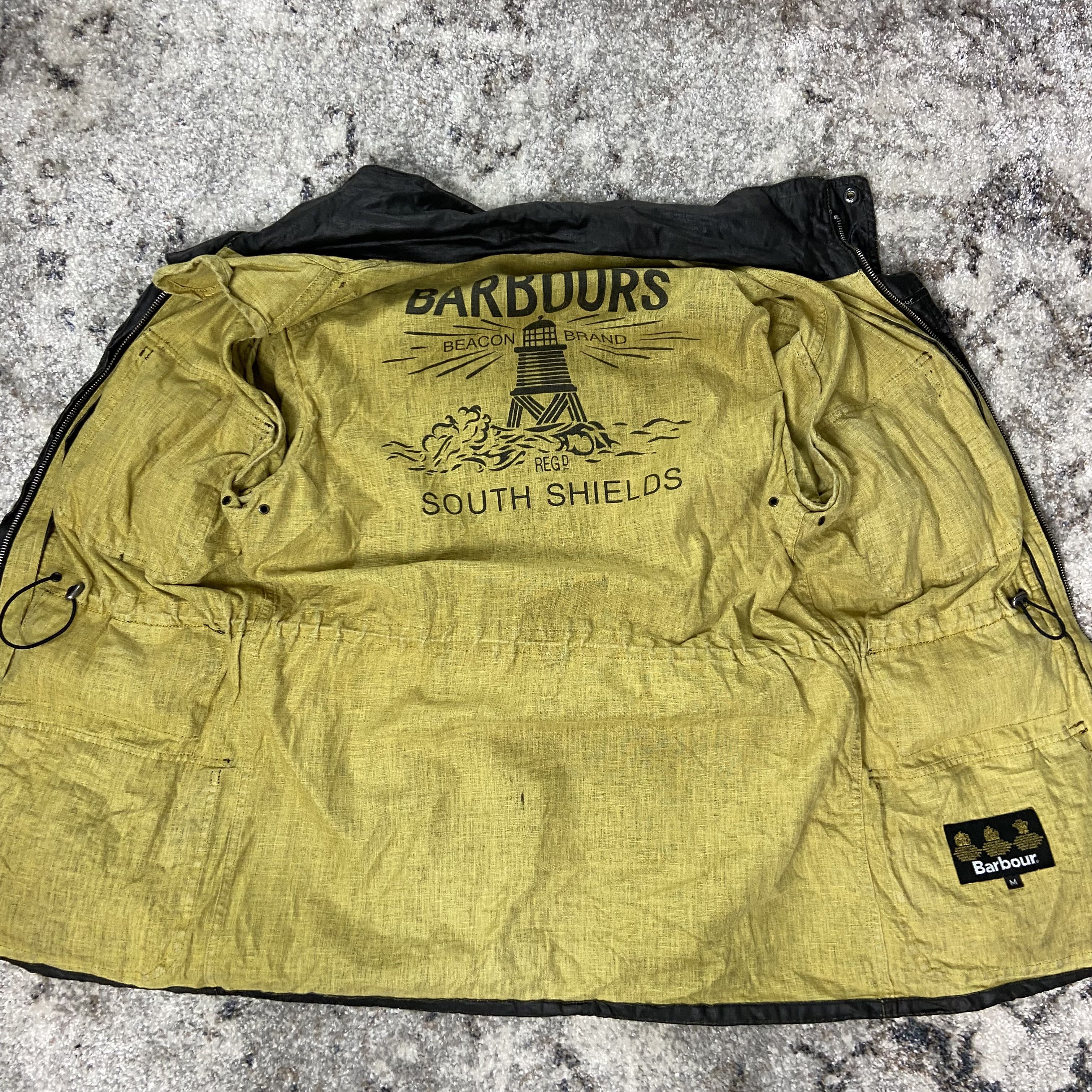Barbour BARBOUR MULTIPOCKET ARCHIVE WAXED MOTO JACKET Size US L / EU 52-54 / 3 - 15 Thumbnail