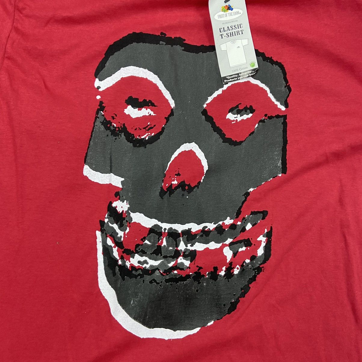 Band Tees 1990s MISFITS CRIMSON GHOST VINTAGE SINGLE STITCH TEE № 541 Size US XL / EU 56 / 4 - 5 Thumbnail