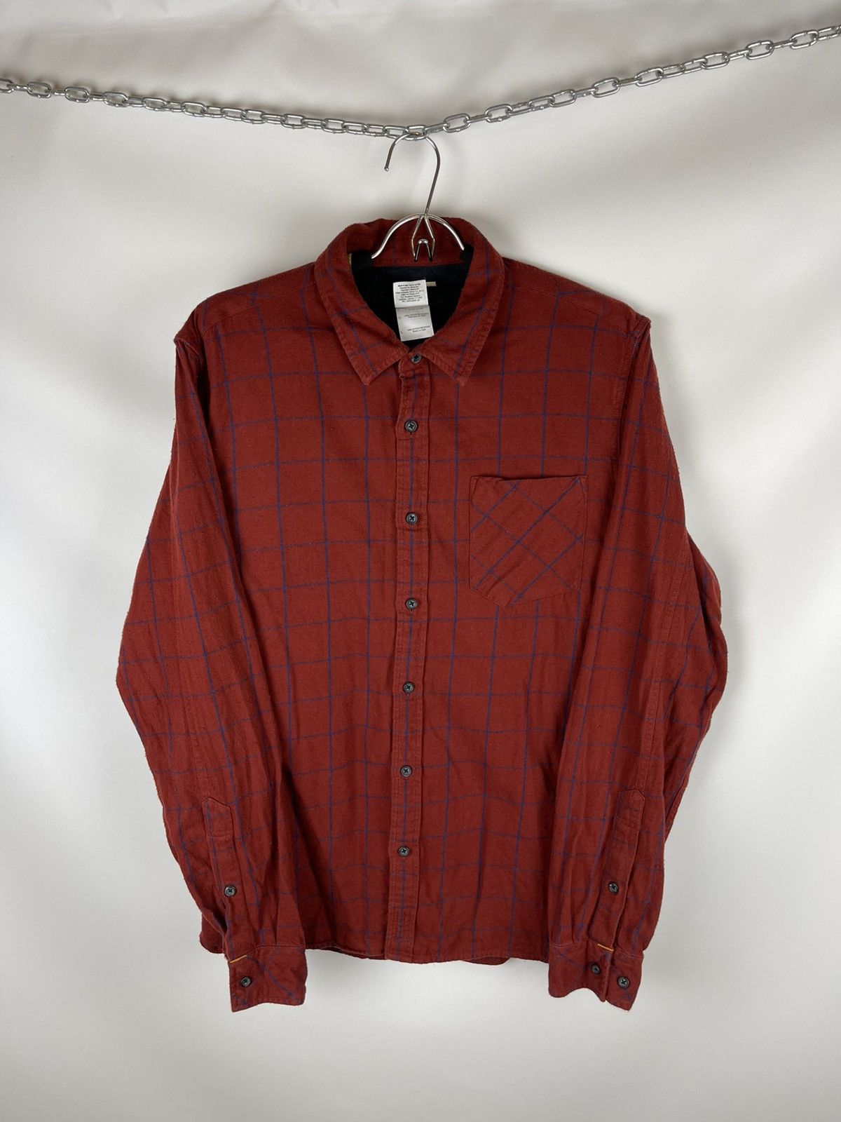 Flannel Nudie jeans Henry flannel check shirt travis Scott style Size US L / EU 52-54 / 3 - 10 Thumbnail