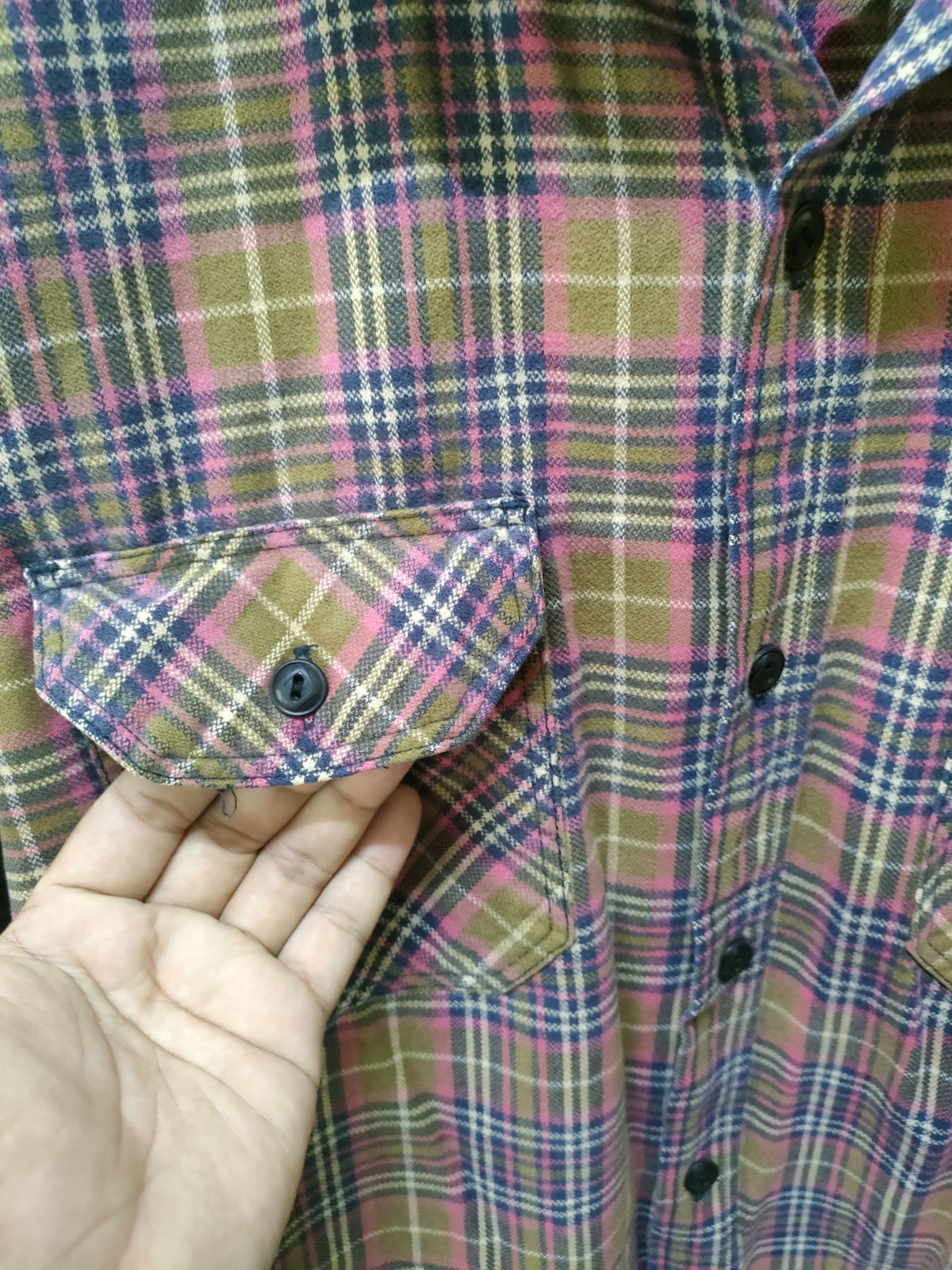 Avirex × Flannel × Vintage 🔥 Steal 🔥 Vintage Avirex Flannel Double Pocket Size US L / EU 52-54 / 3 - 5 Thumbnail