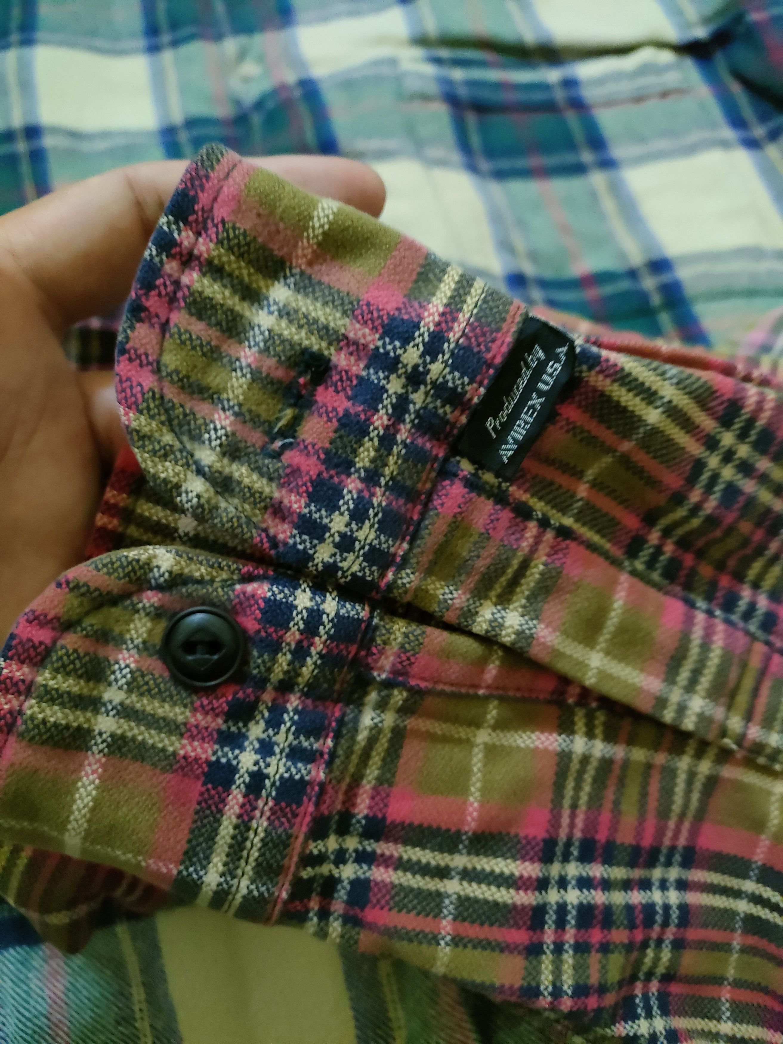 Avirex × Flannel × Vintage 🔥 Steal 🔥 Vintage Avirex Flannel Double Pocket Size US L / EU 52-54 / 3 - 2 Thumbnail