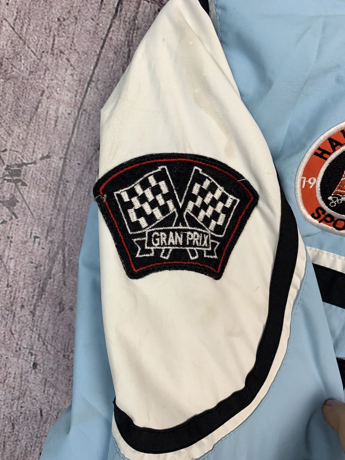 Vintage Vintage HARRISON GIBSON Racing Jacket Size US S / EU 44-46 / 1 - 8 Thumbnail
