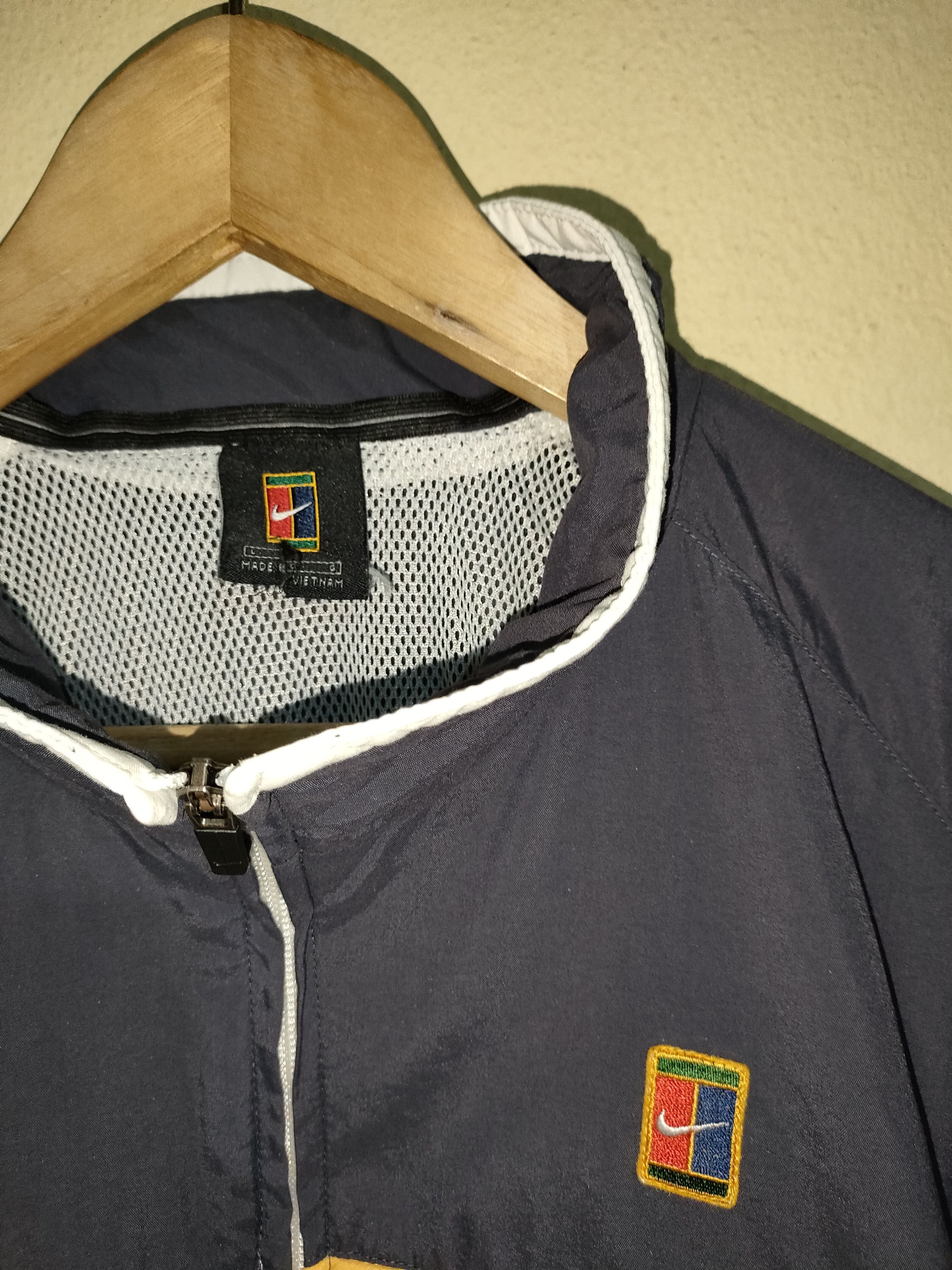 Nike × Vintage Vintage Nike Court Jacket Size US L / EU 52-54 / 3 - 7 Thumbnail