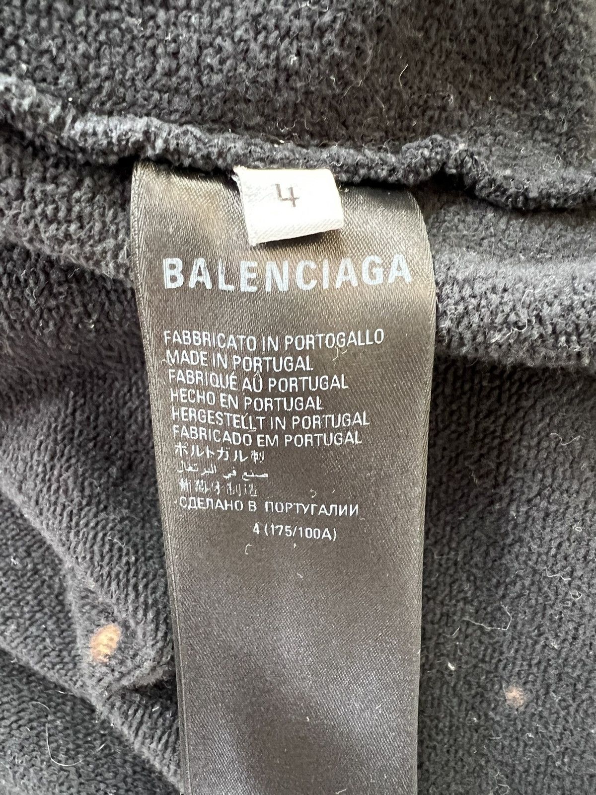 Balenciaga Balenciaga 90/10 Wide Fit Hoodie Size US XL / EU 56 / 4 - 9 Thumbnail