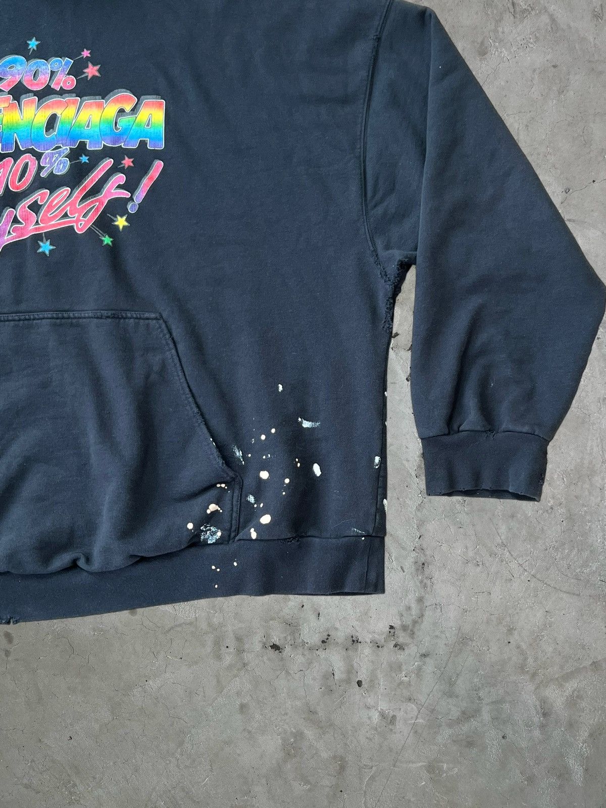 Balenciaga Balenciaga 90/10 Wide Fit Hoodie Size US XL / EU 56 / 4 - 5 Thumbnail
