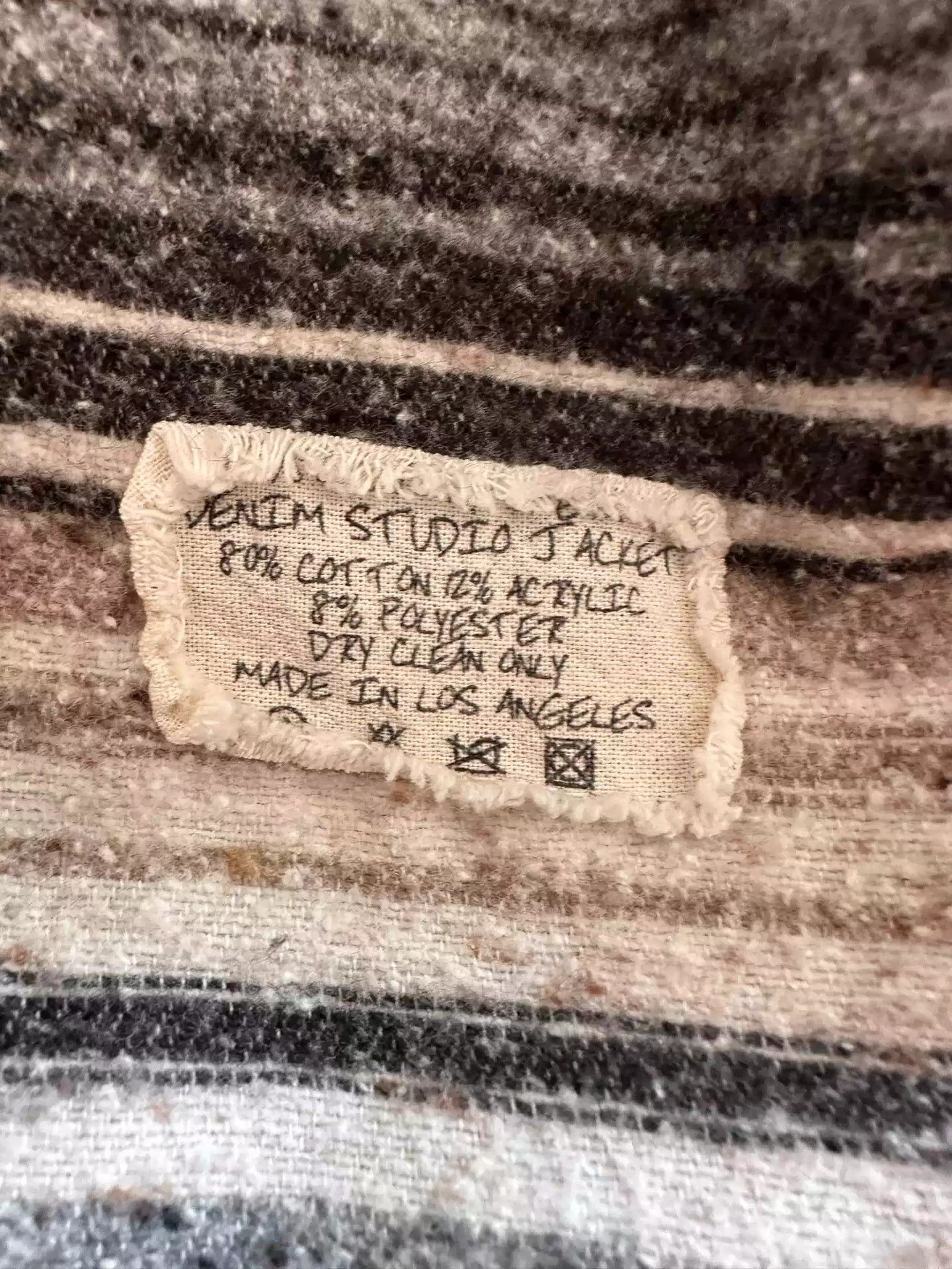 Greg Lauren Greg Lauren Lambswool jacket Size US M / EU 48-50 / 2 - 4 Thumbnail