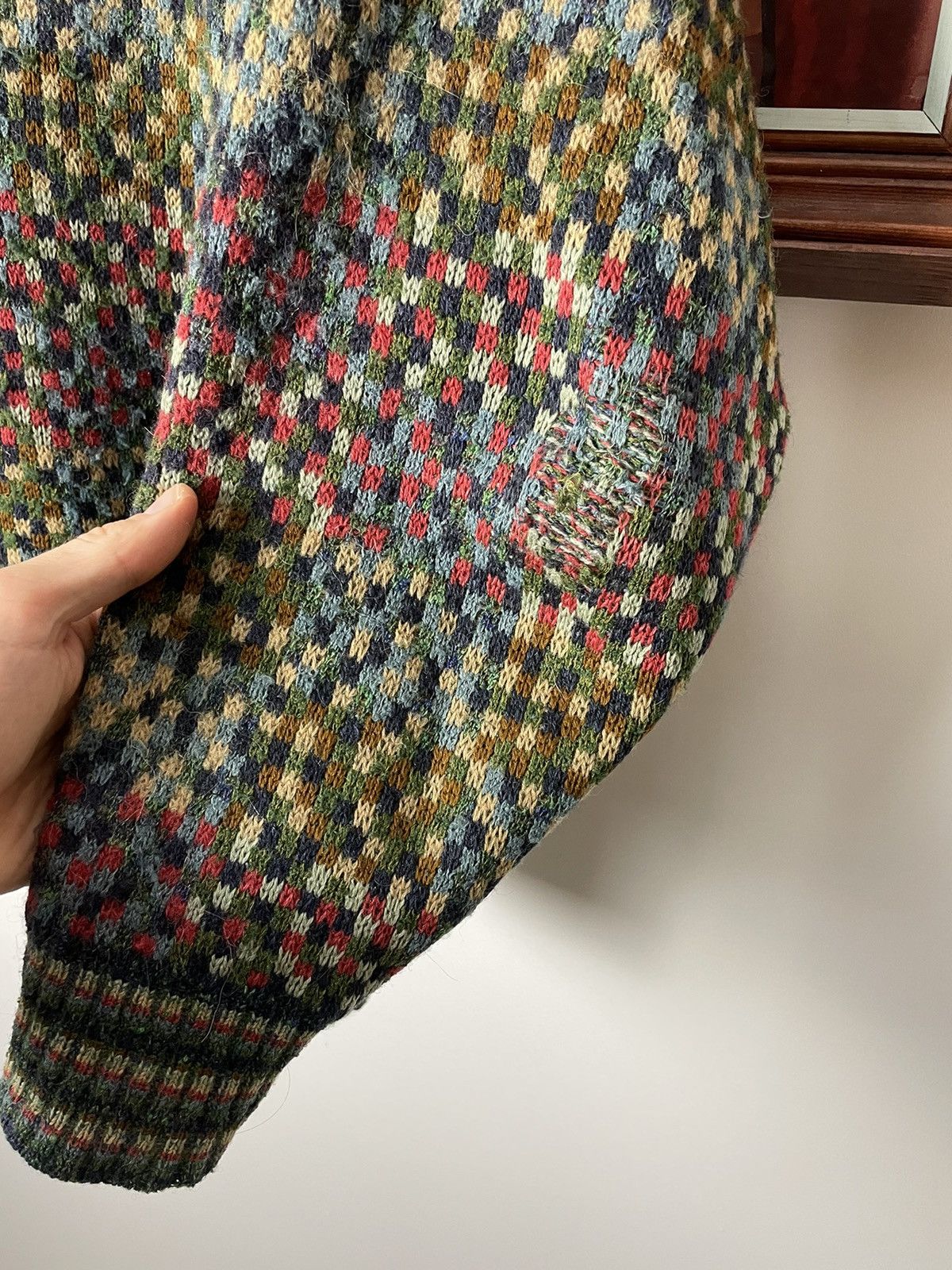 Missoni Missoni Rare Sweater Knitted Wool Lana Patchwork Multicolor Size US L / EU 52-54 / 3 - 4 Thumbnail