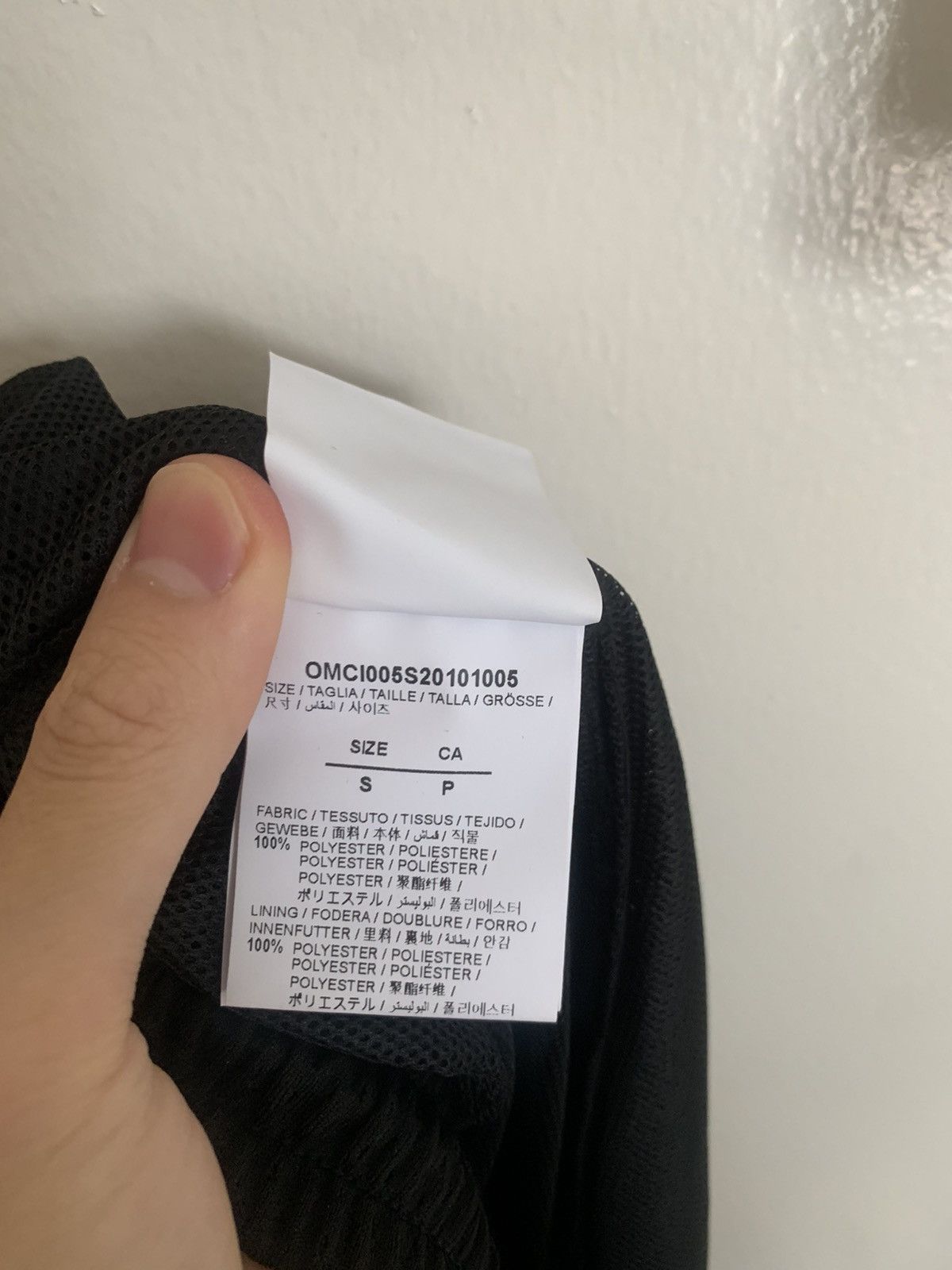 Off-White New w/ Tags Off-White Caravaggio Mesh Shorts Black Size US 30 / EU 46 - 7 Thumbnail
