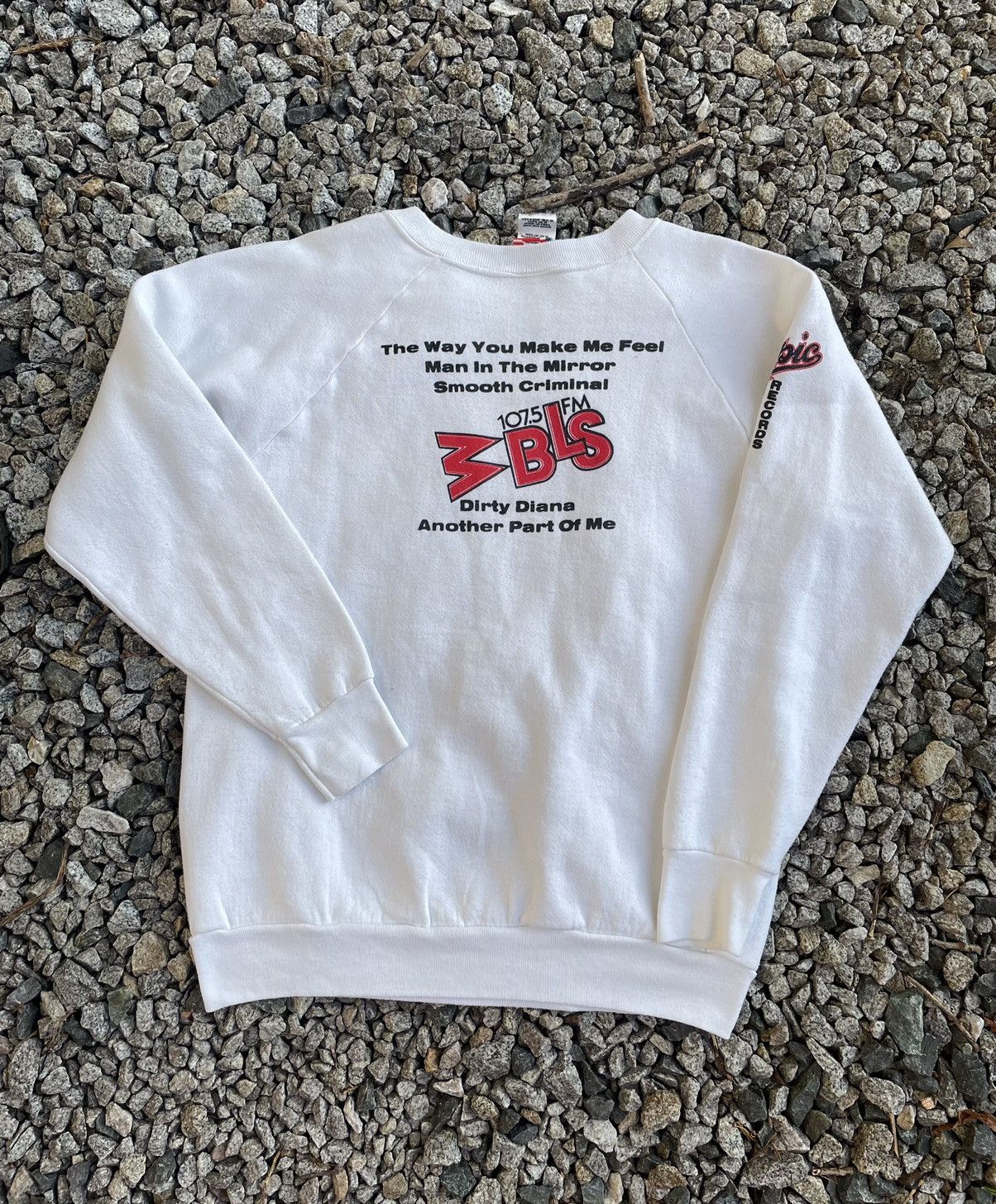Band Tees Vintage 80s Michael Jackson Bad Tour Crewneck Dirty Diana Size US L / EU 52-54 / 3 - 2 Thumbnail