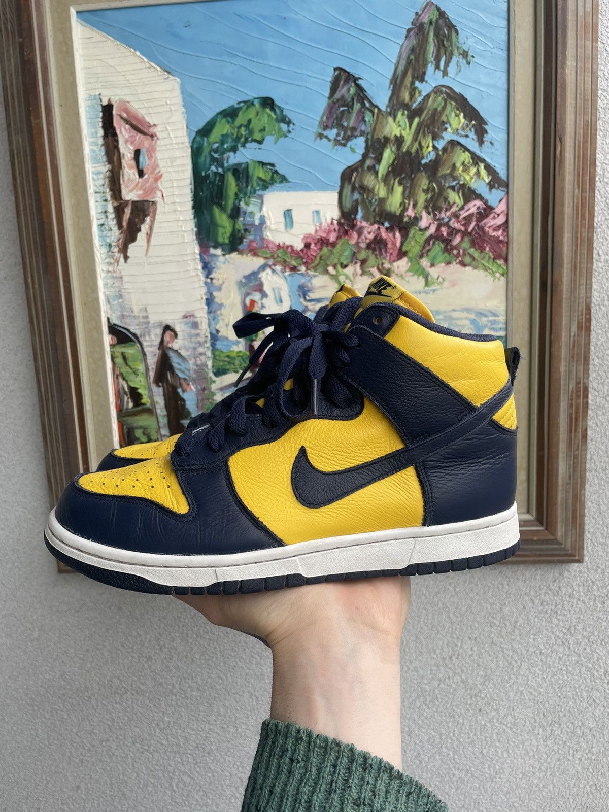 Nike Nike Dunk High Michigan 2016 GS 39eu Sneakers Hype Rare Size US 8 / EU 41 - 6 Thumbnail