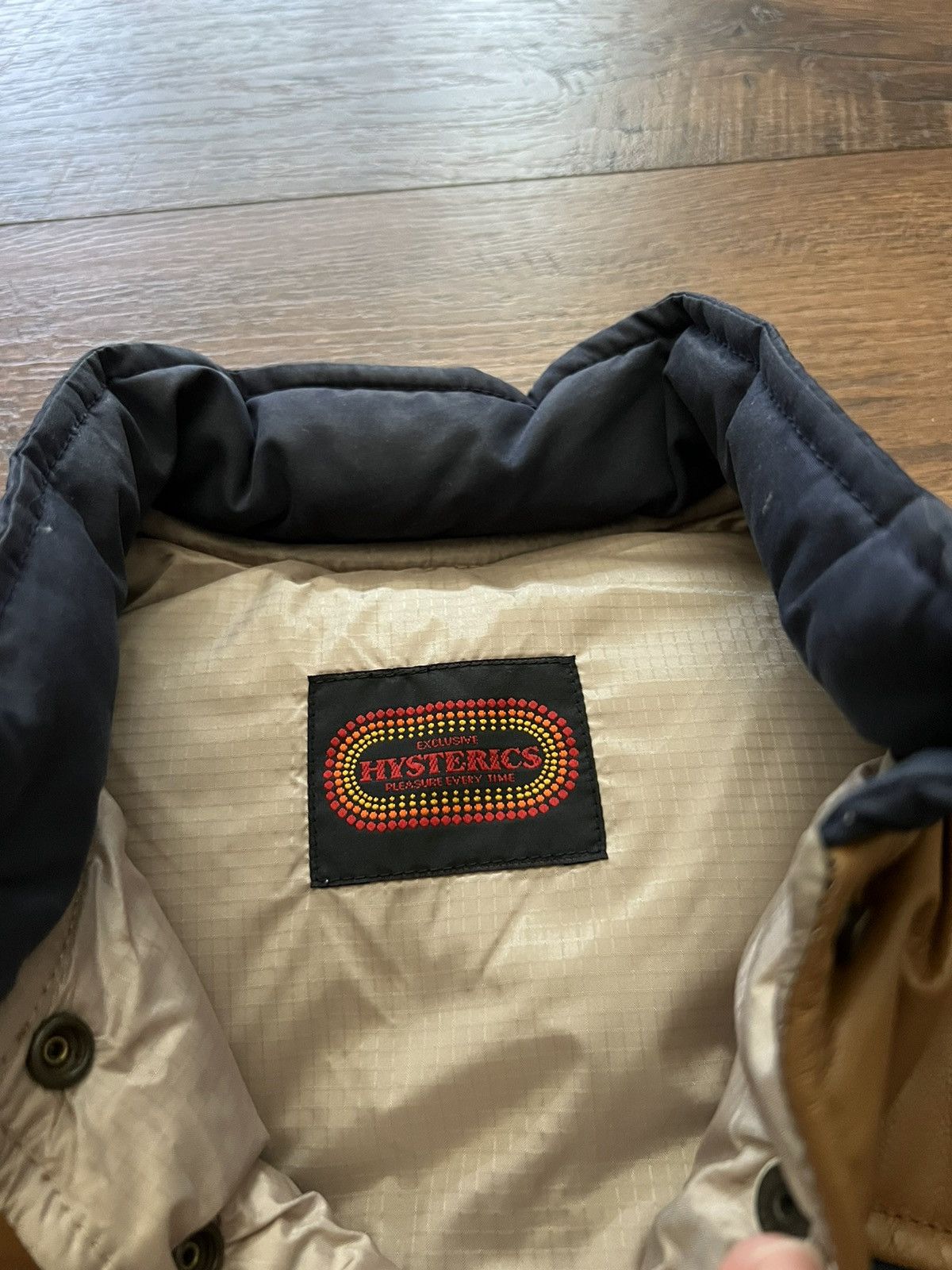 Hysteric Glamour Hysteric glamour leather fuck puffer vest Size US S / EU 44-46 / 1 - 3 Thumbnail