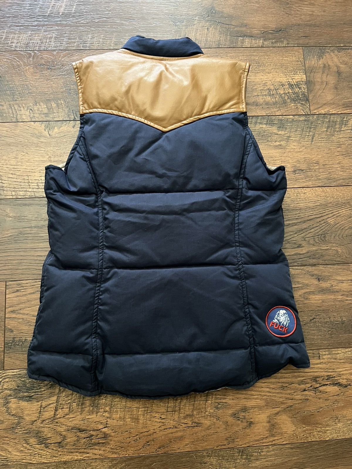 Hysteric Glamour Hysteric glamour leather fuck puffer vest Size US S / EU 44-46 / 1 - 6 Thumbnail