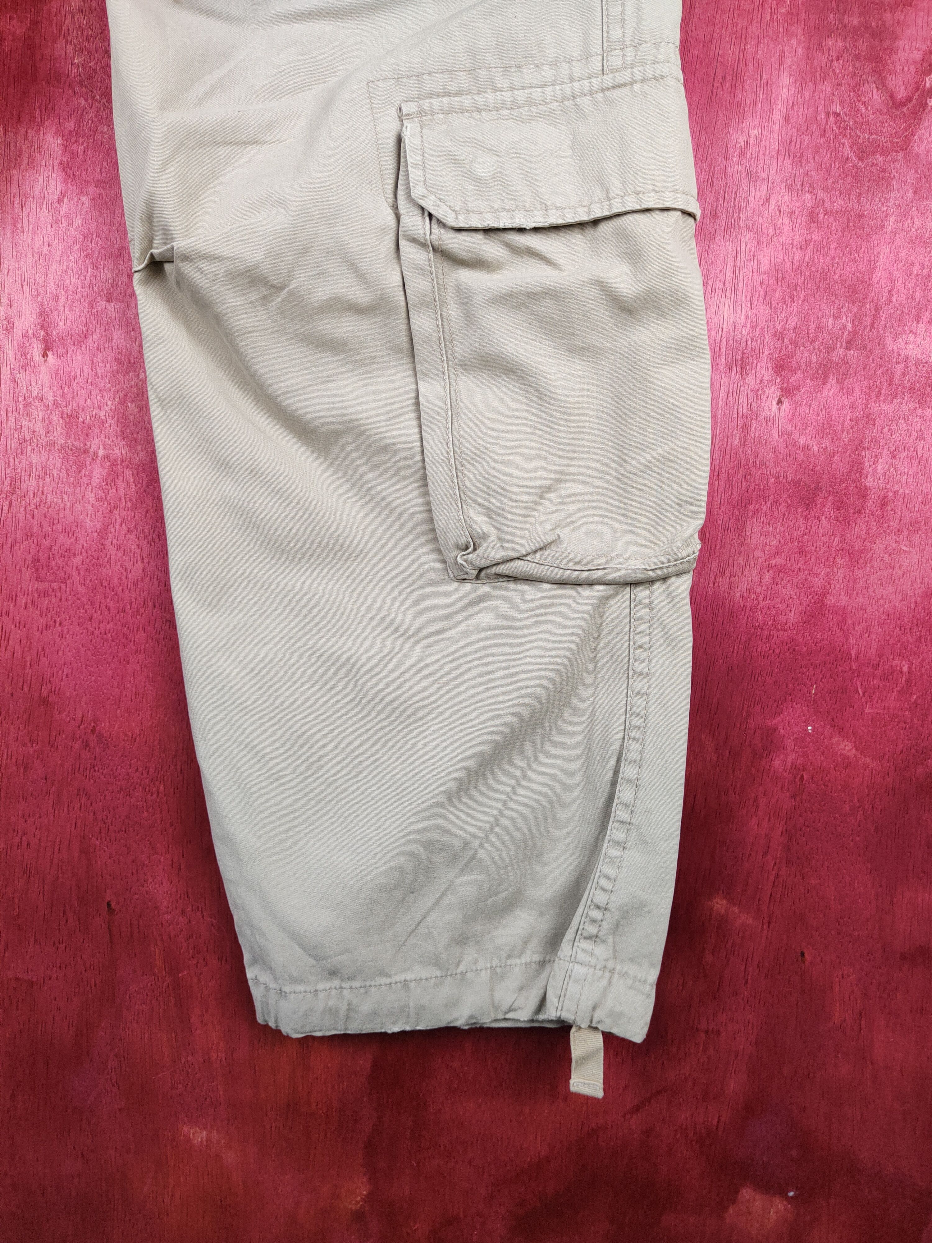 Grailed Real Crush Beige Multi Pocket Tactical Cargo Pants #S604 Size US 31 - 7 Thumbnail