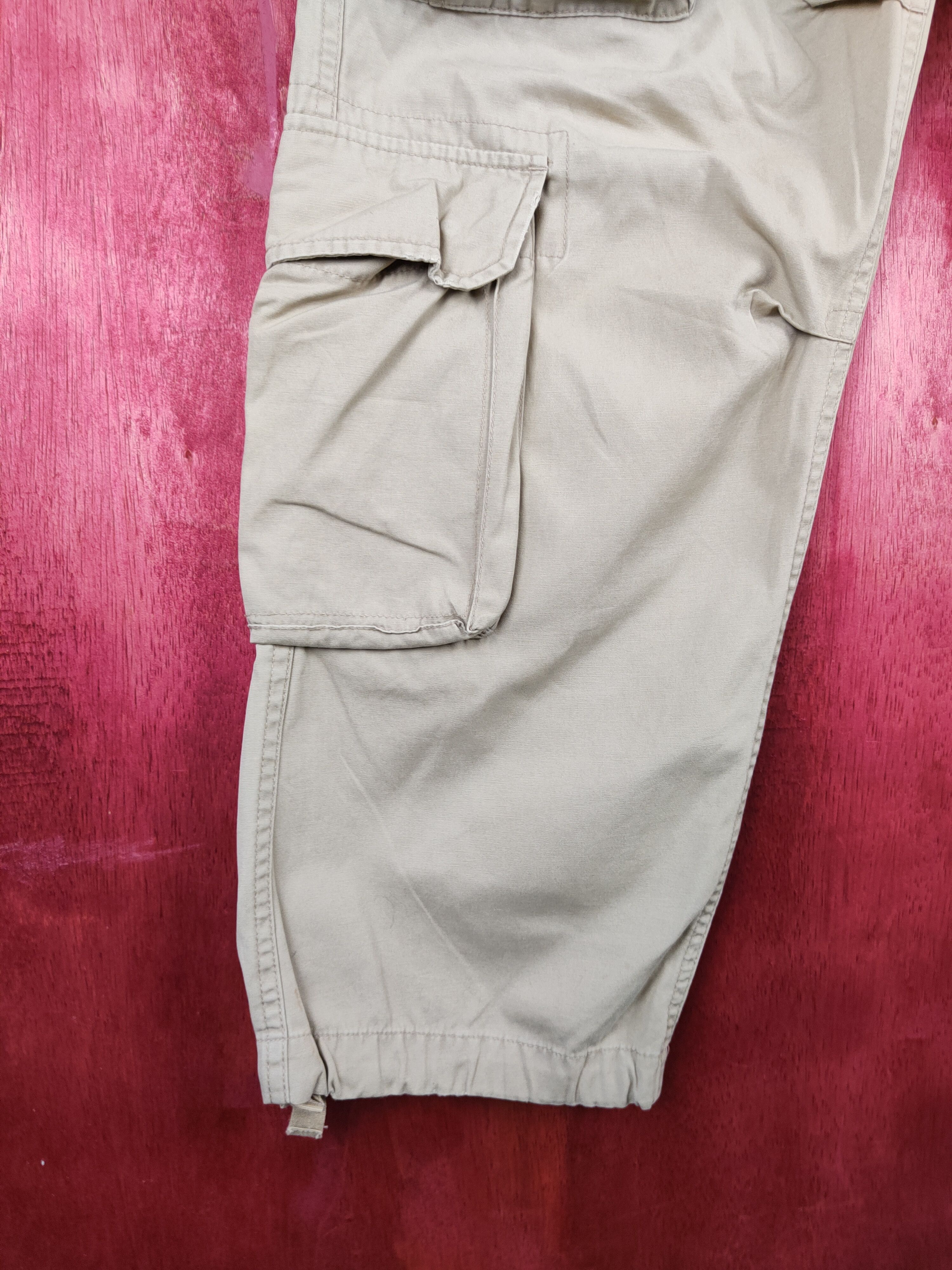 Grailed Real Crush Beige Multi Pocket Tactical Cargo Pants #S604 Size US 31 - 4 Thumbnail