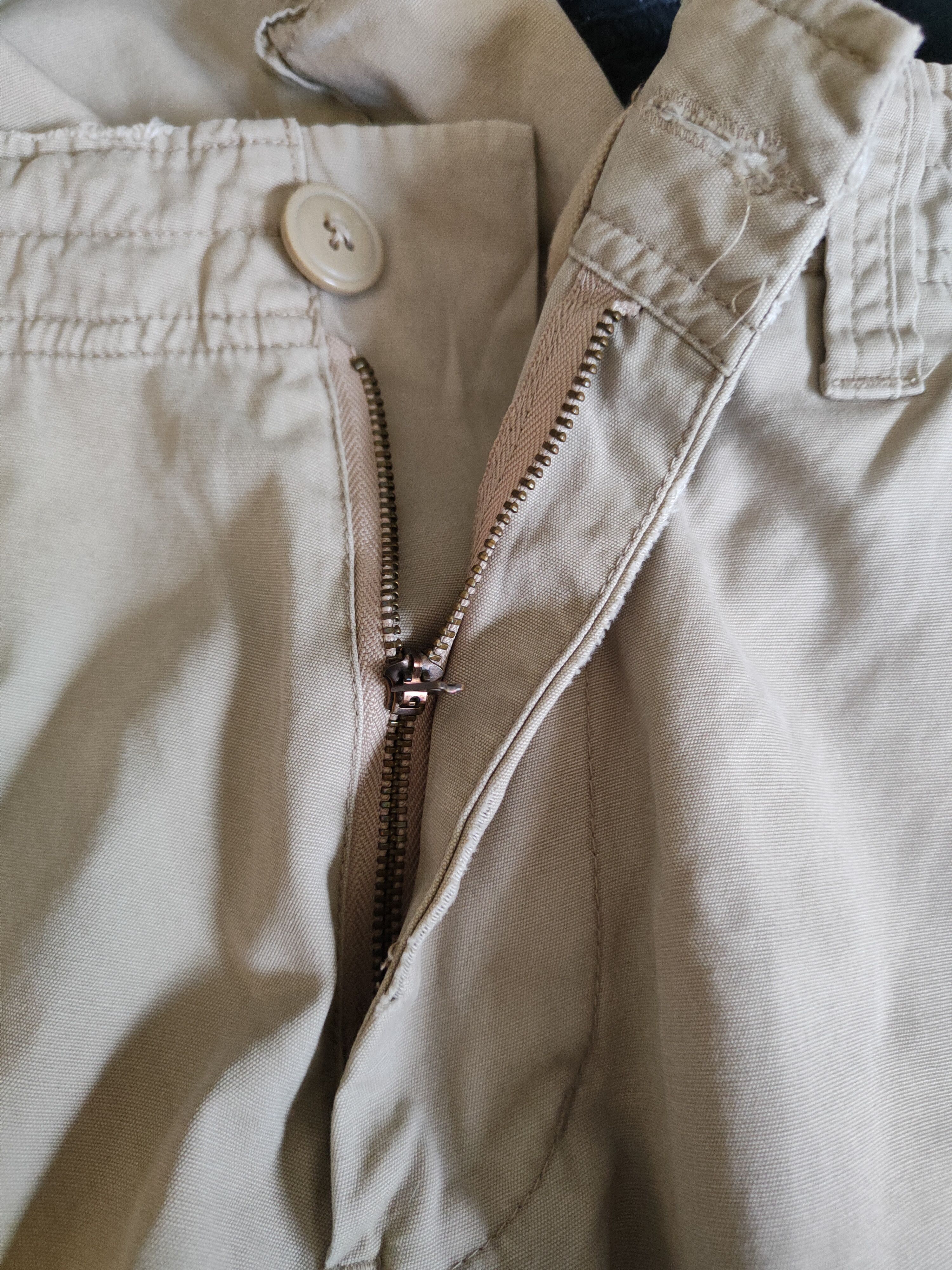 Grailed Real Crush Beige Multi Pocket Tactical Cargo Pants #S604 Size US 31 - 13 Thumbnail