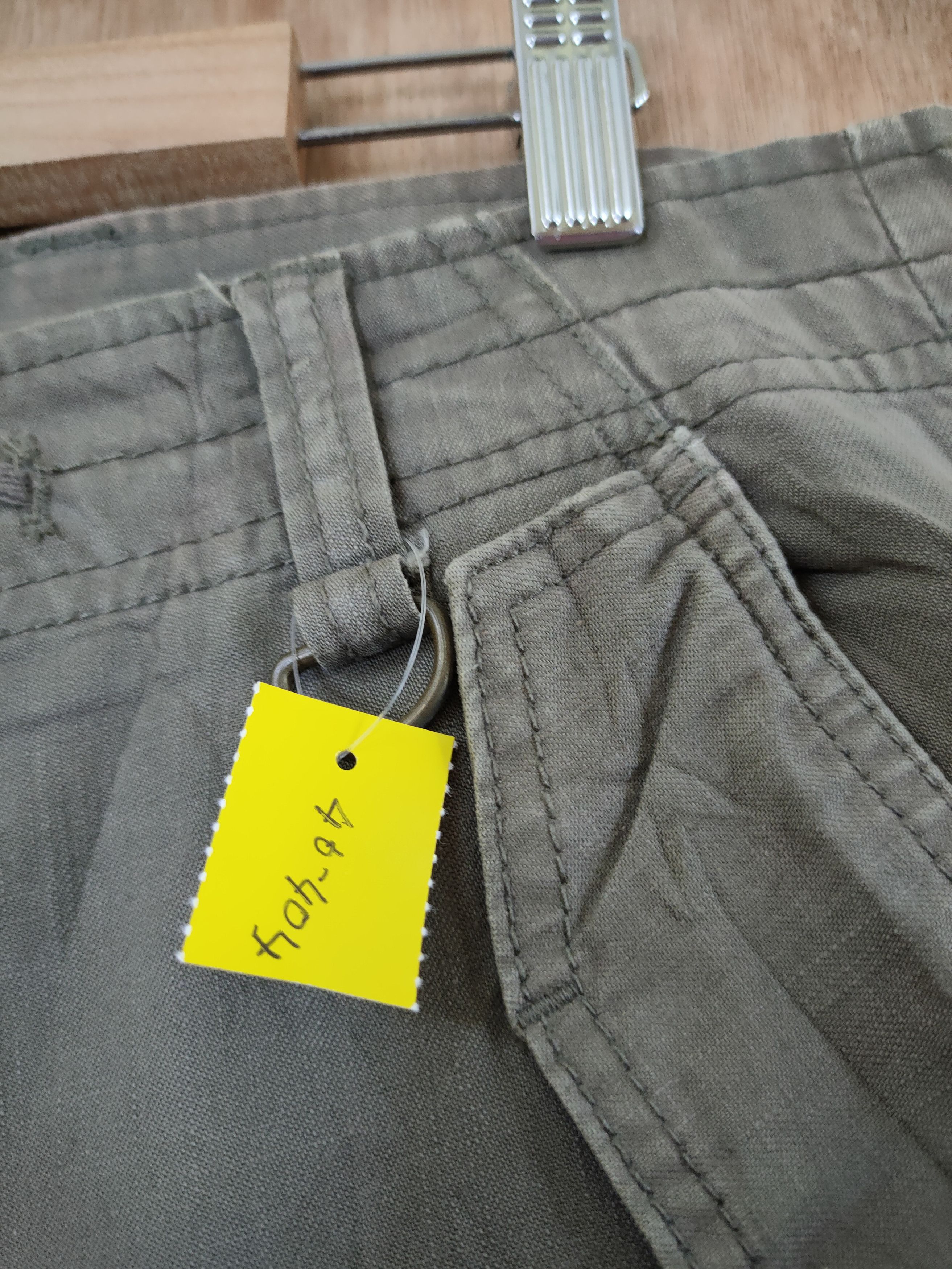 Japanese Brand DL Japanese green multipocket tactical cargo pants #46-404 Size US 32 / EU 48 - 4 Thumbnail