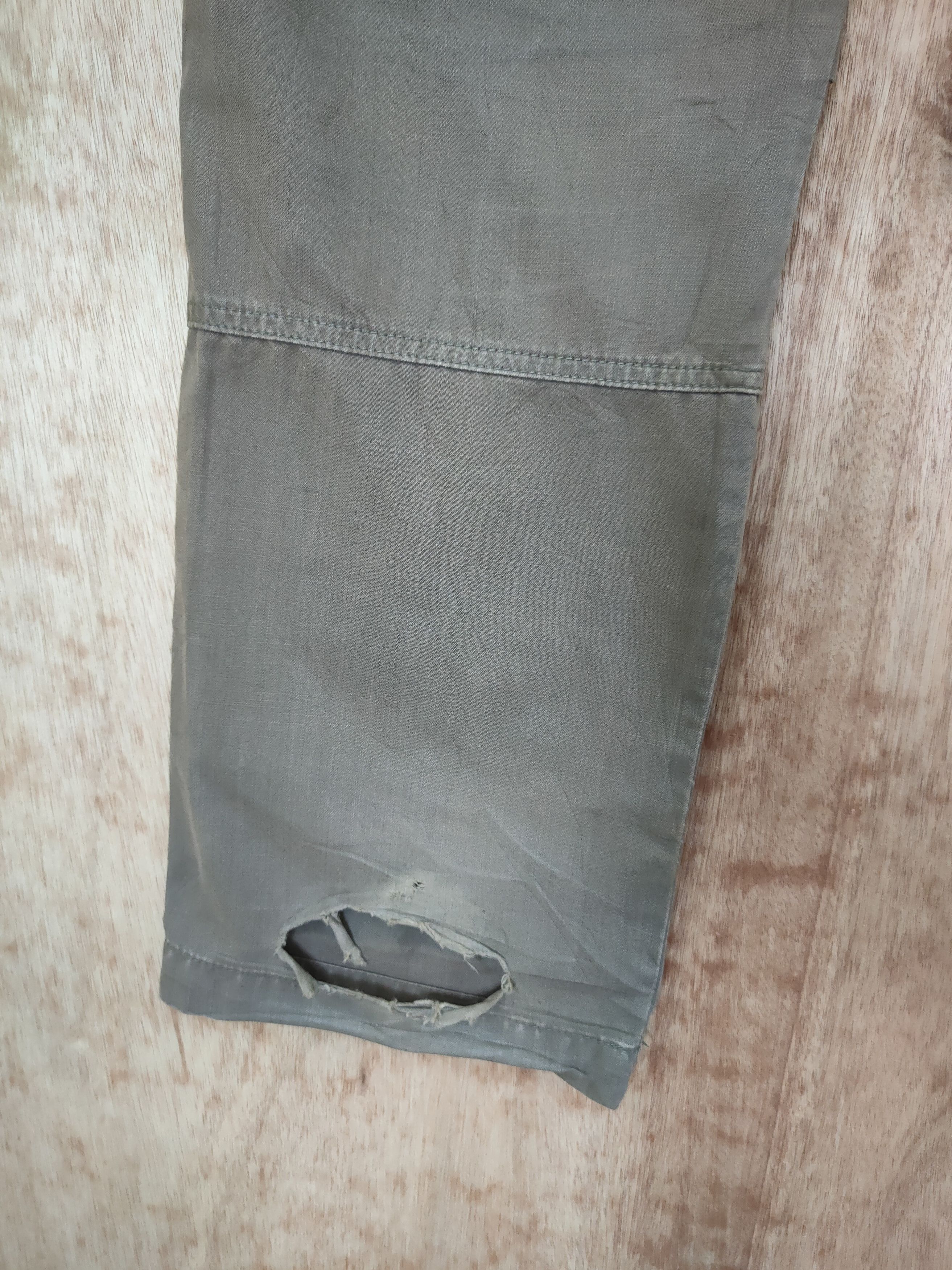 Japanese Brand DL Japanese green multipocket tactical cargo pants #46-404 Size US 32 / EU 48 - 6 Thumbnail