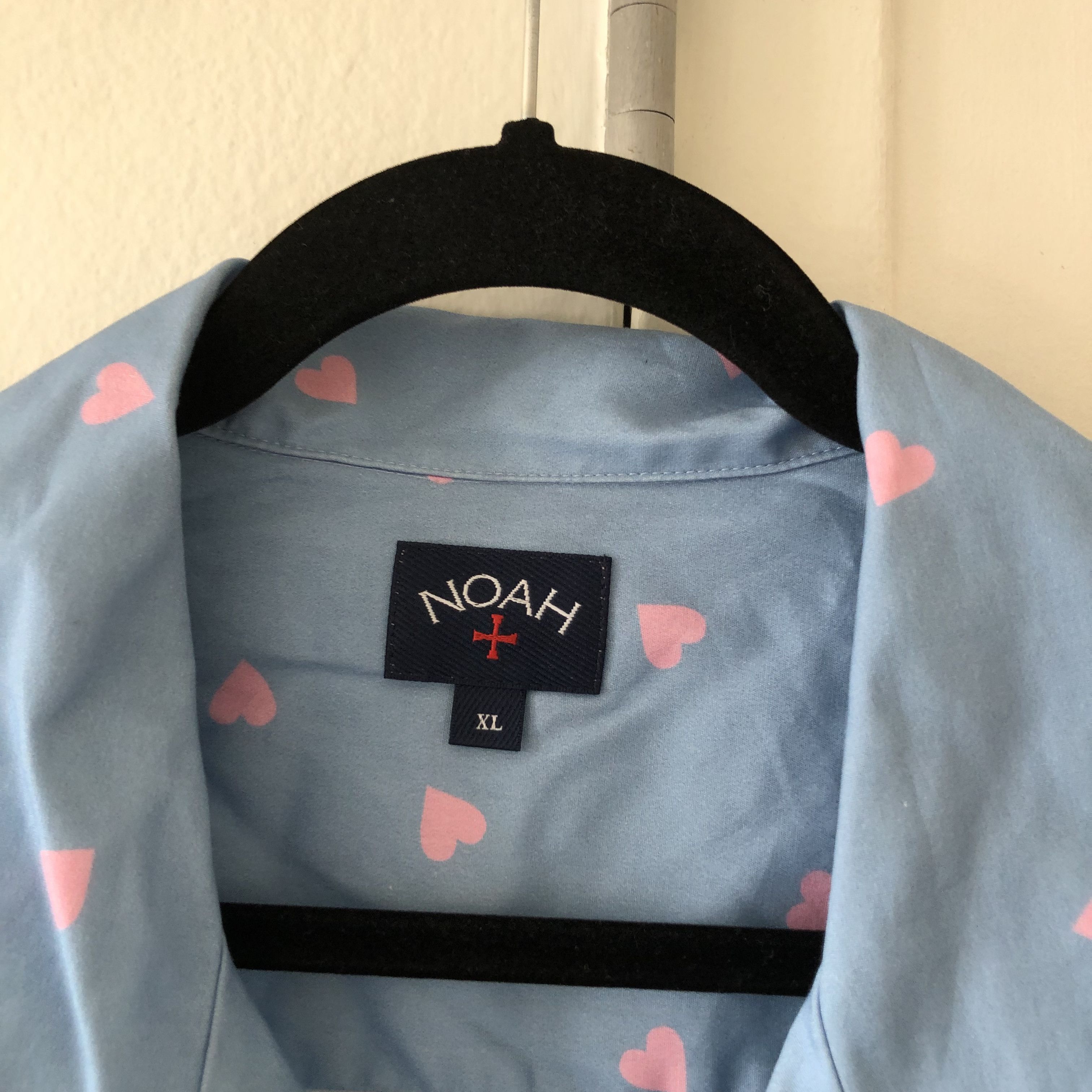 Noah Noah Hearts Camp Collar Button Up Size US XL / EU 56 / 4 - 2 Thumbnail