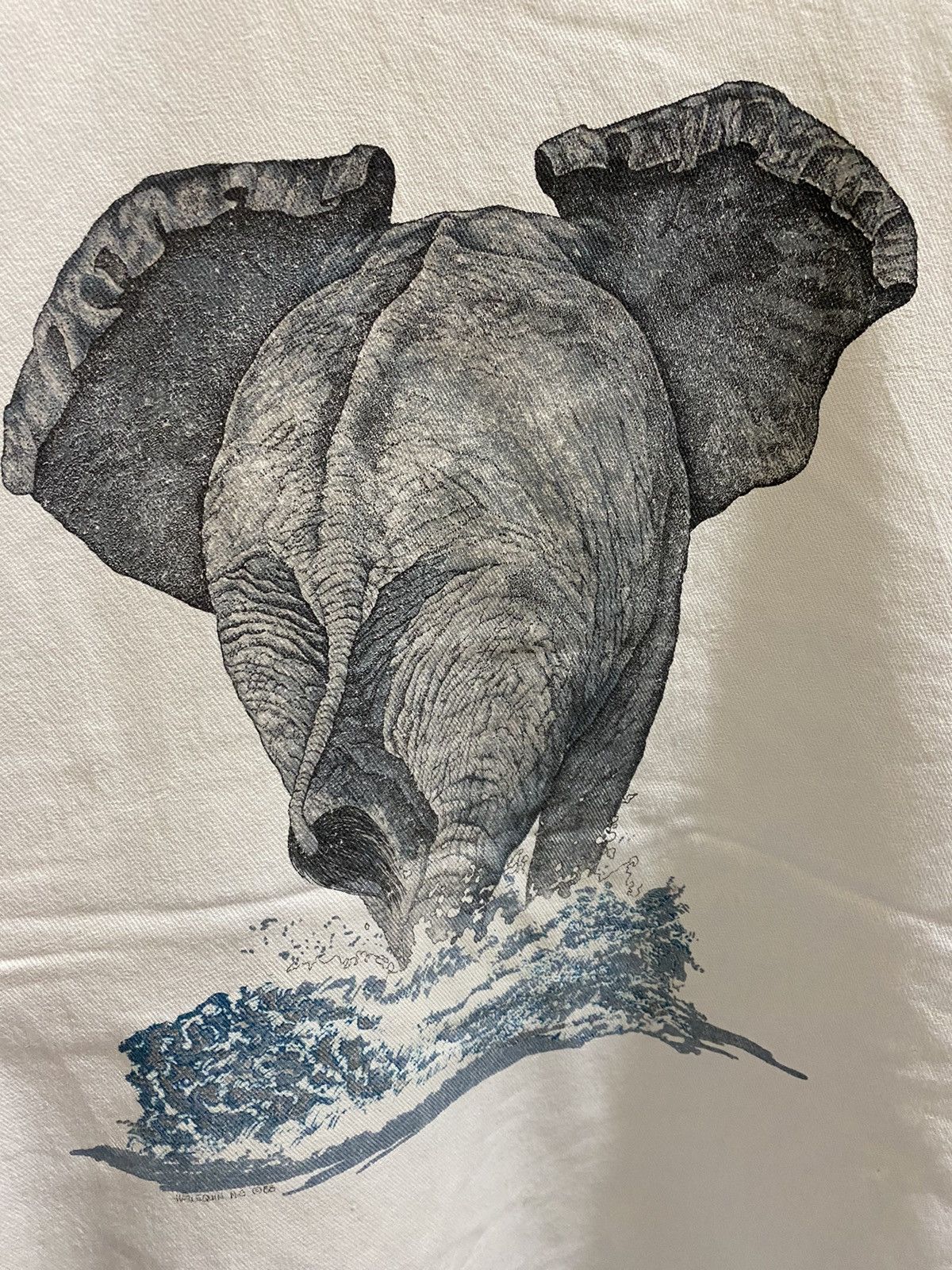 Vintage Vintage 1988 Harlequin Elephant Logo Size US L / EU 52-54 / 3 - 3 Thumbnail