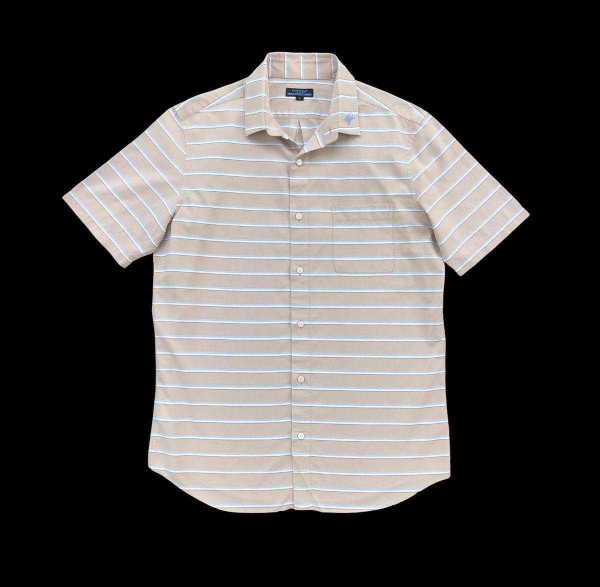 Burberry Authentic Burberry London Blue Label Men’s Stripe Shirt Size US M / EU 48-50 / 2 - 2 Thumbnail
