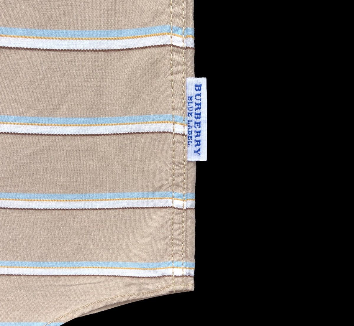 Burberry Authentic Burberry London Blue Label Men’s Stripe Shirt Size US M / EU 48-50 / 2 - 6 Thumbnail
