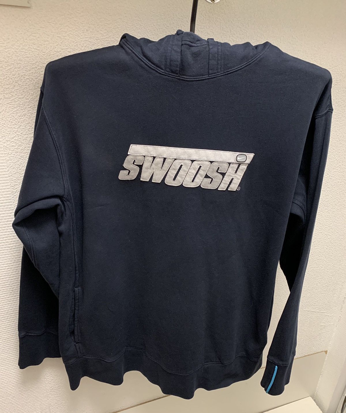 Nike × Vintage Nike swoosh vintage big logo hoodie L sz 1990th 2000th Size US L / EU 52-54 / 3 - 1 Thumbnail