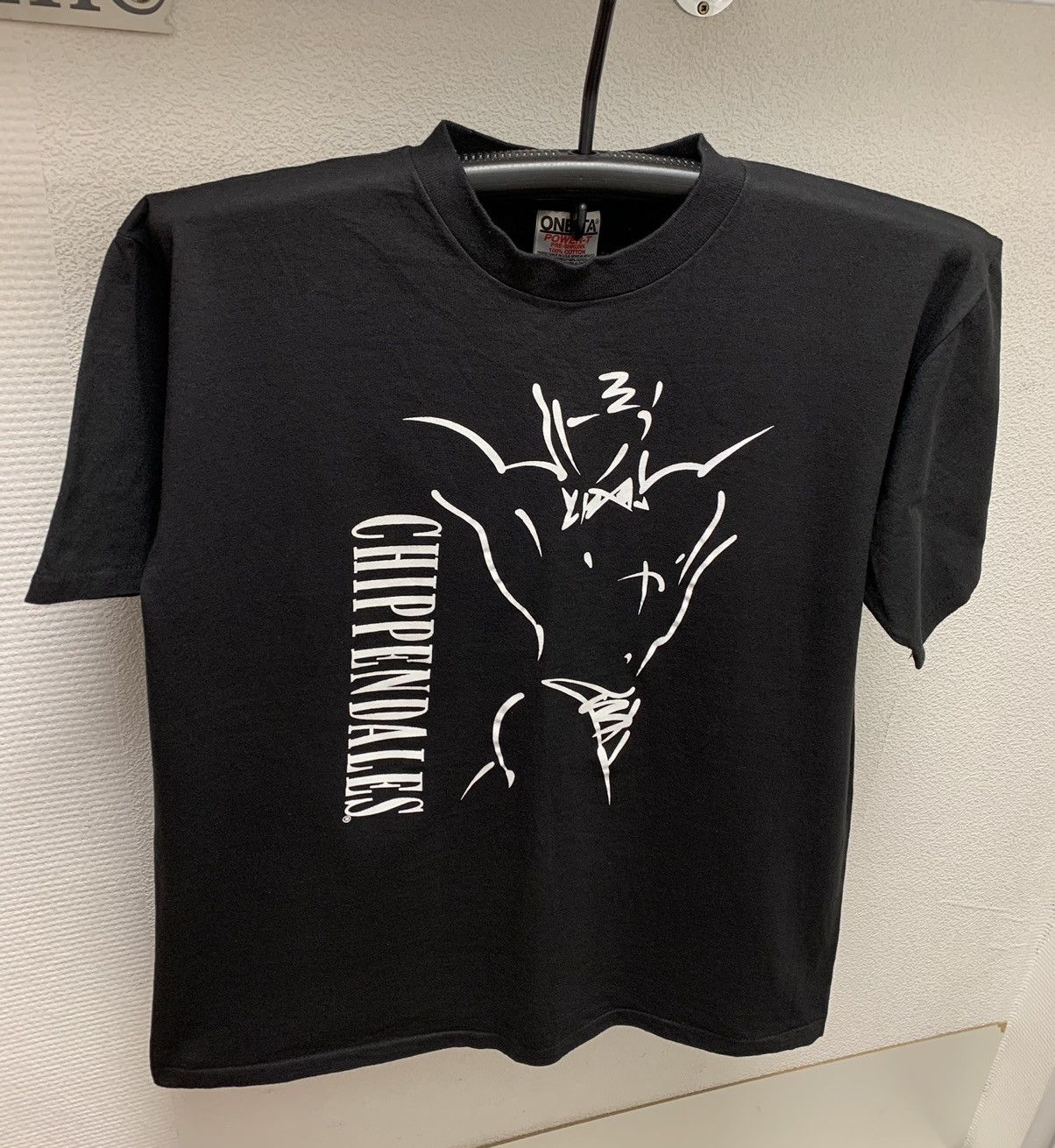 Playboy Vintage 1990s Playboy I Read the Articles Tee large black
