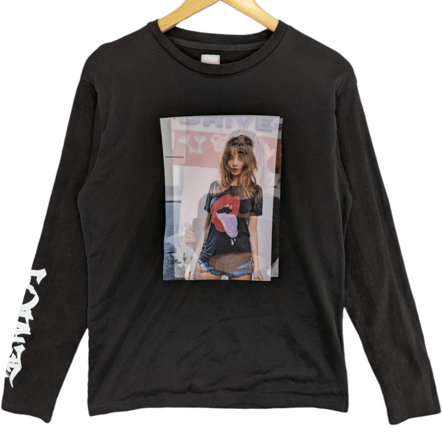JACKROSE × Japanese Brand JACKROSE Sexy Women Big Image Long Sleeve T-Shirt Size M / US 6-8 / IT 42-44 - 2 Thumbnail