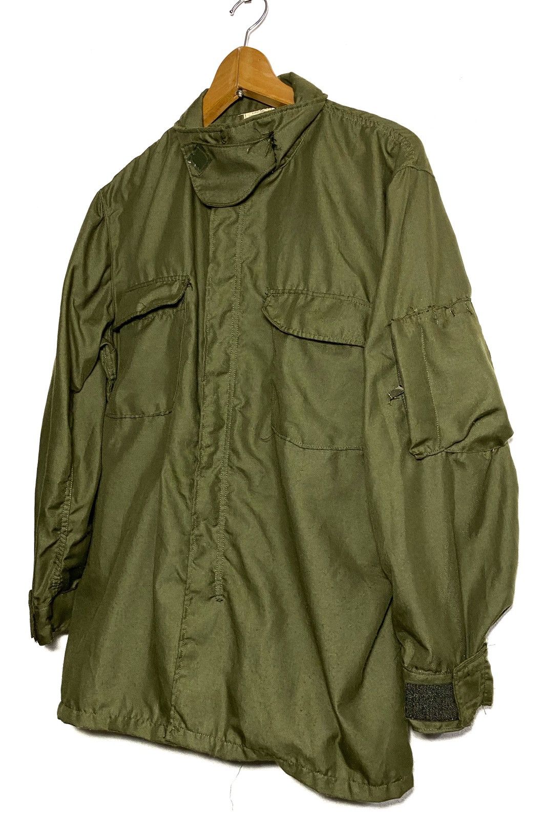 Vintage Vintage Military Long Sleeve Zipper Shirts Size US XL / EU 56 / 4 - 2 Thumbnail