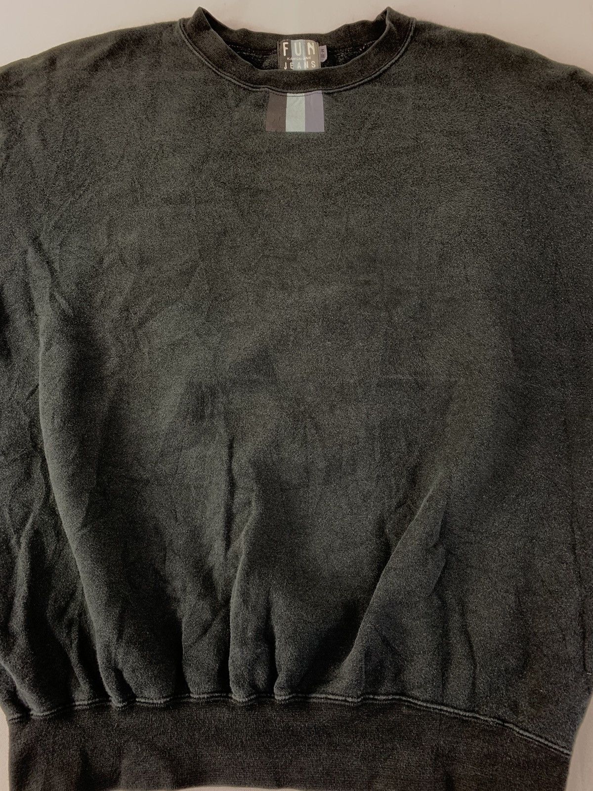 Japanese Brand Kansai Man Fun Jeans Crewneck Sweatshirt Minimalist Size US M / EU 48-50 / 2 - 5 Thumbnail