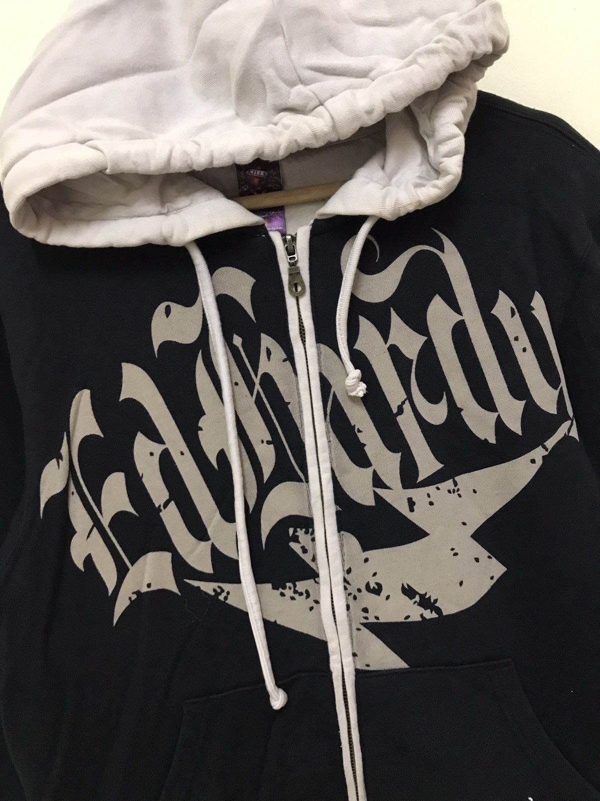 Christian Audigier × Ed Hardy × Vintage Vintage Ed Hardy Christian Audigear Black Dragon Hoodie Size US S / EU 44-46 / 1 - 9 Thumbnail