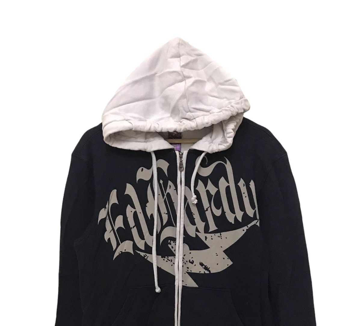 Christian Audigier × Ed Hardy × Vintage Vintage Ed Hardy Christian Audigear Black Dragon Hoodie Size US S / EU 44-46 / 1 - 5 Thumbnail