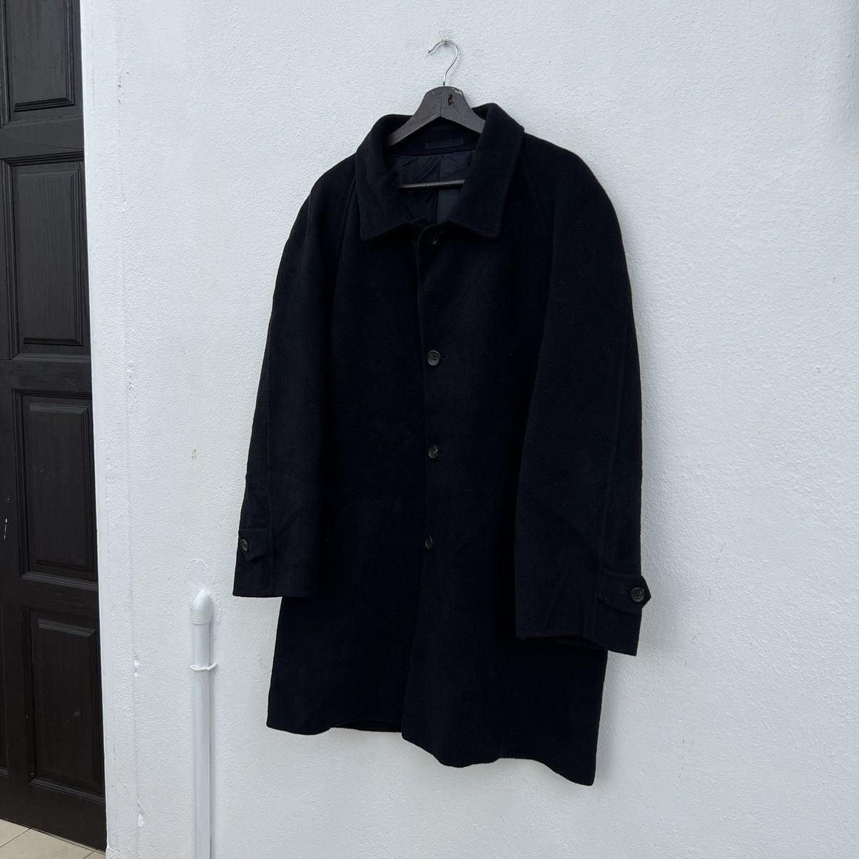 Christian Dior Monsieur LONG JACKET COAT CHRISTIAN DIOR WOOL AVANT GARDE STYLE Size US L / EU 52-54 / 3 - 3 Thumbnail