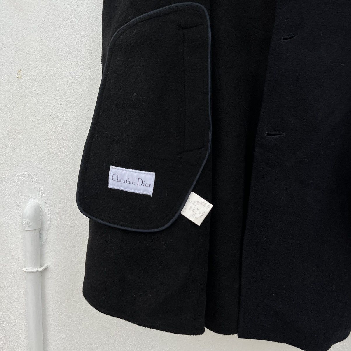 Christian Dior Monsieur LONG JACKET COAT CHRISTIAN DIOR WOOL AVANT GARDE STYLE Size US L / EU 52-54 / 3 - 12 Thumbnail