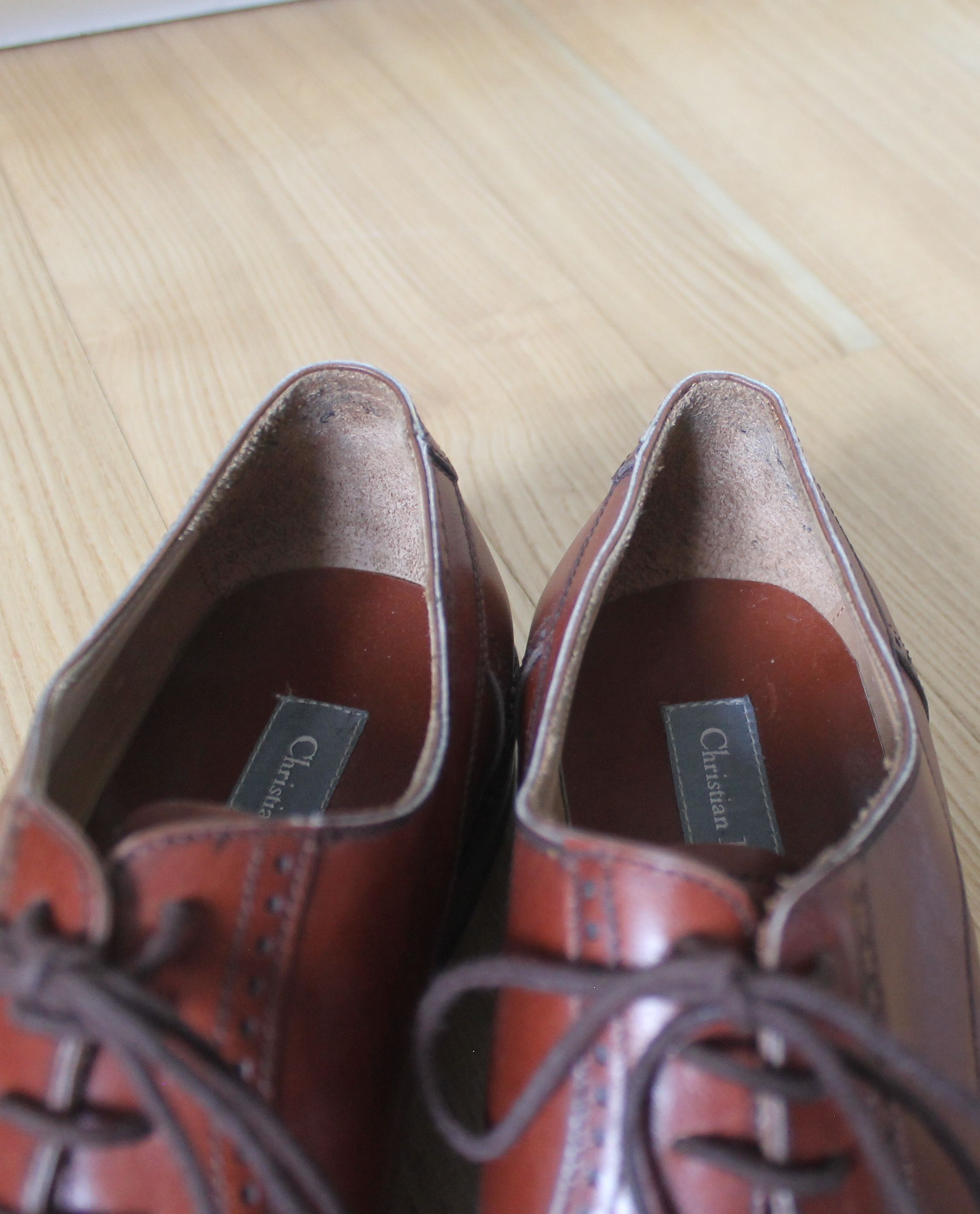 Christian Dior Monsieur Vintage Christian Dior Brown Leather Oxford Brogue Size US 11 / EU 44 - 11 Thumbnail
