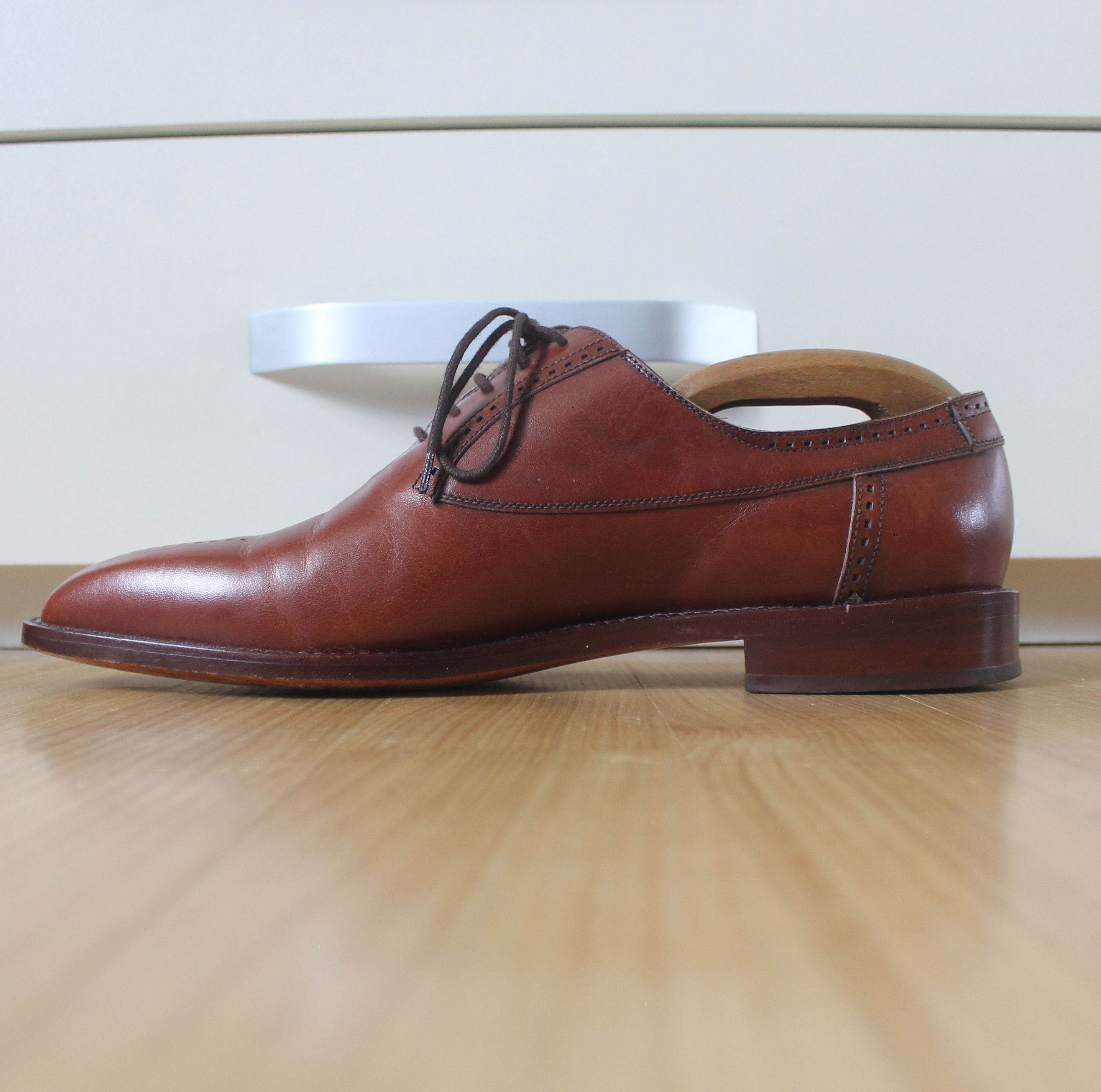 Christian Dior Monsieur Vintage Christian Dior Brown Leather Oxford Brogue Size US 11 / EU 44 - 5 Thumbnail