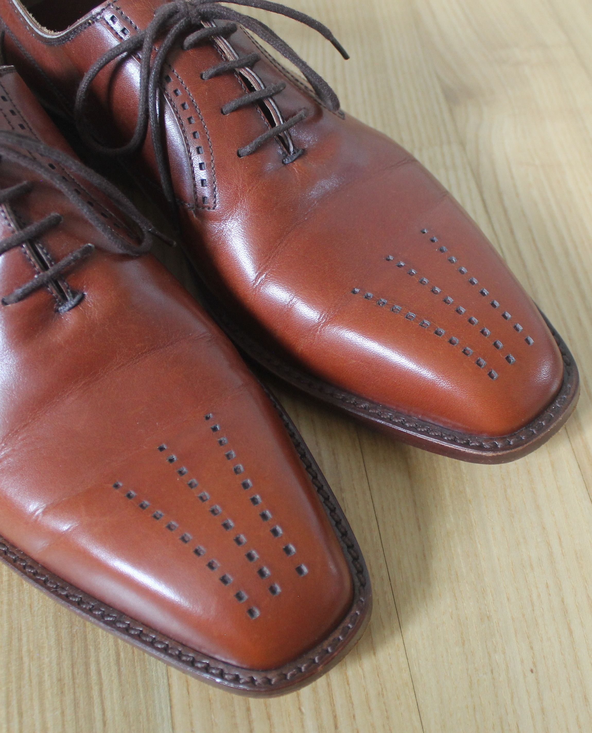 Christian Dior Monsieur Vintage Christian Dior Brown Leather Oxford Brogue Size US 11 / EU 44 - 13 Thumbnail