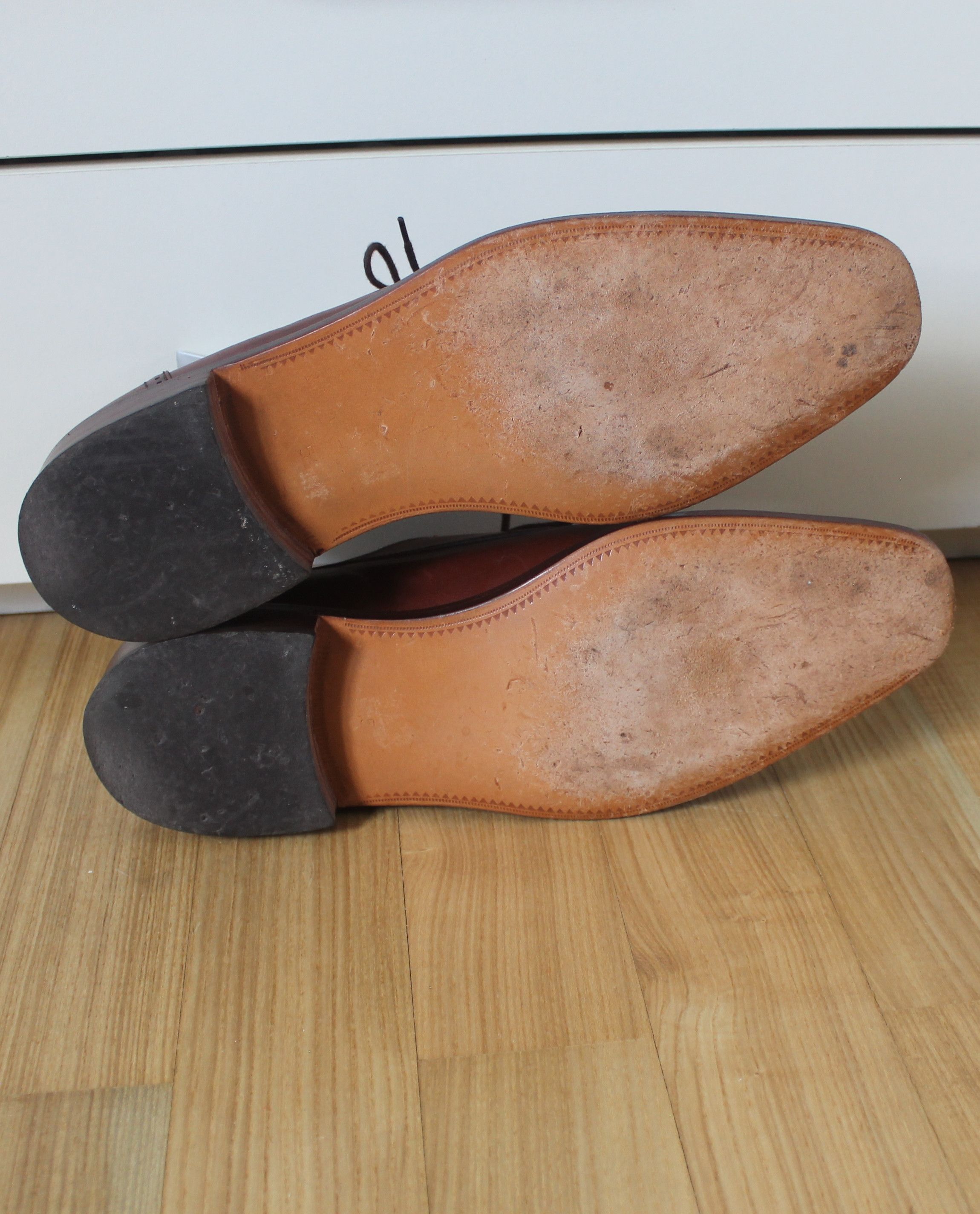 Christian Dior Monsieur Vintage Christian Dior Brown Leather Oxford Brogue Size US 11 / EU 44 - 9 Thumbnail