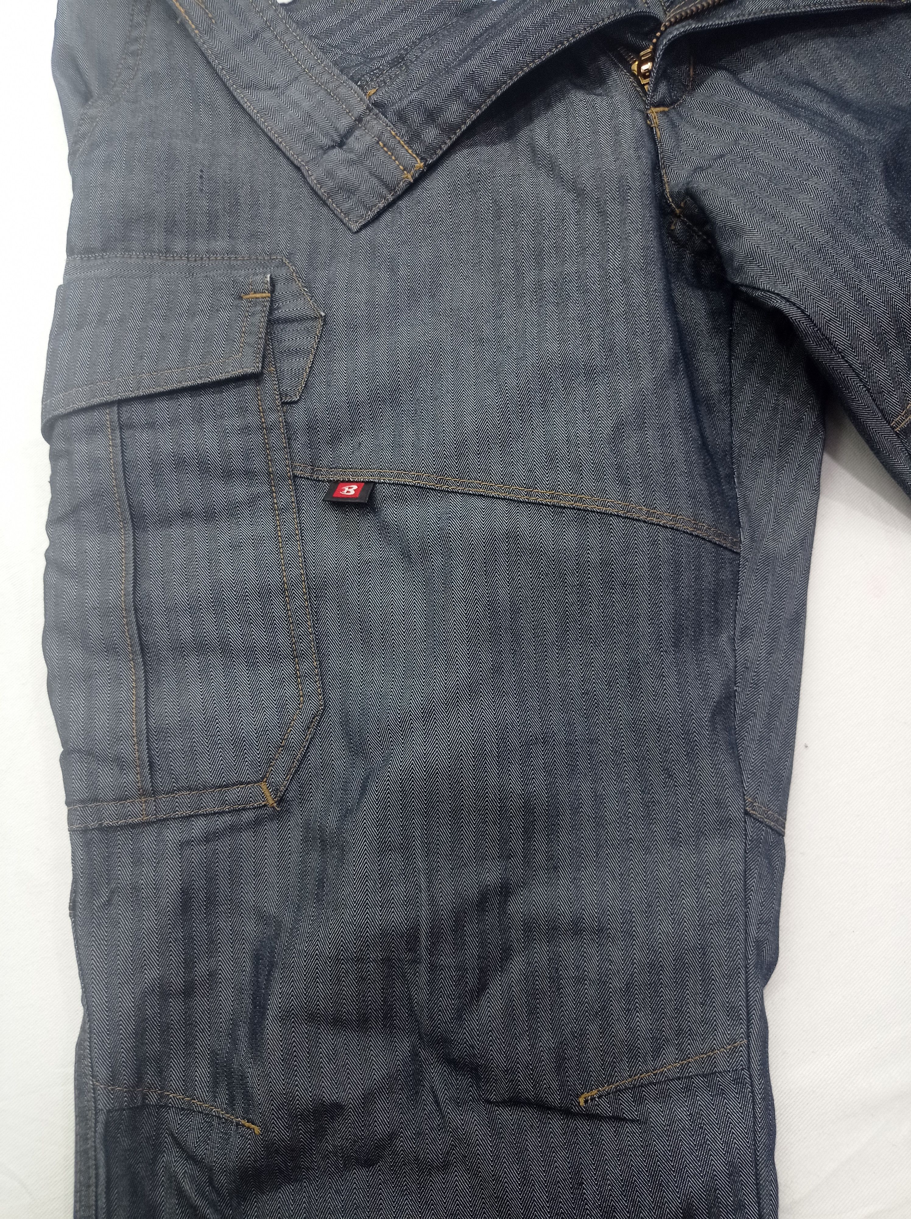 Japanese Brand Burtle Workwear Cargo Pants Size US 30 / EU 46 - 8 Thumbnail
