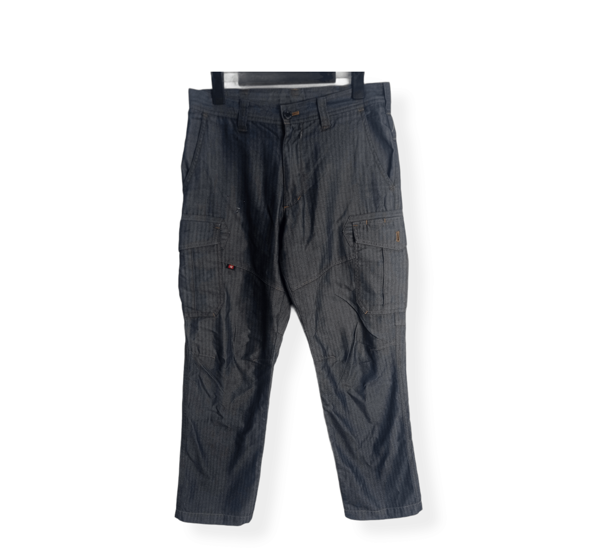image of Workers Burtle Workwear Cargo Pants in Blue, Men's (Size 30)